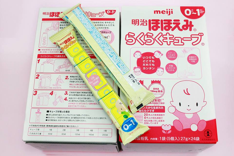 Sữa Meiji số 0 dạng thanh