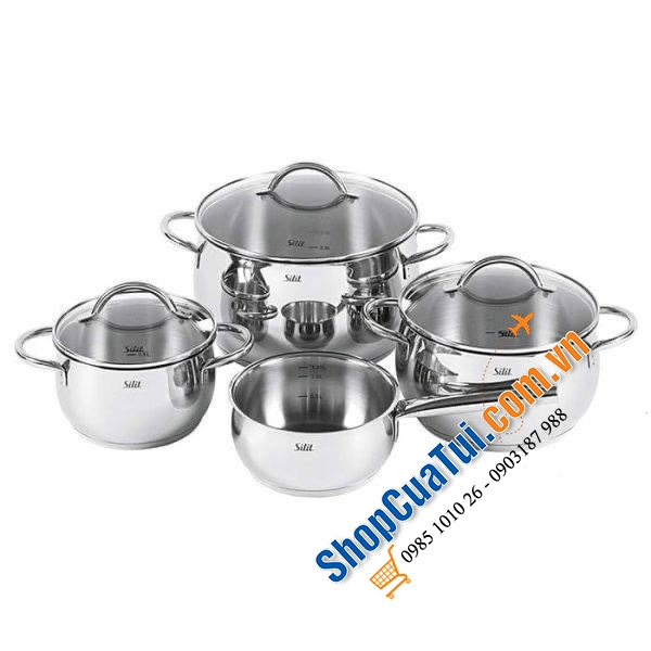 BỘ NỒI SILIT NOBILE 4 MÓN