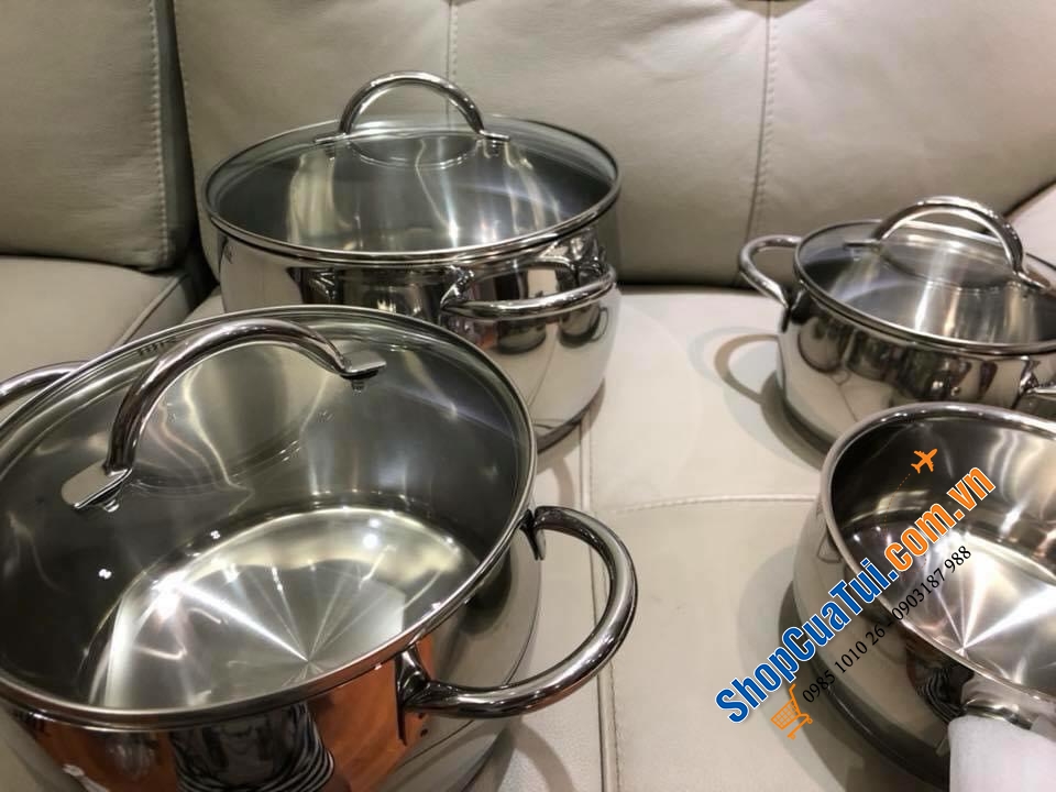 BỘ NỒI SILIT NOBILE 4 MÓN