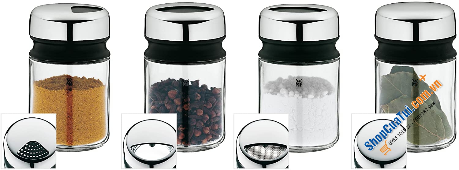 Set 4 lọ đựng gia vị WMF Depot