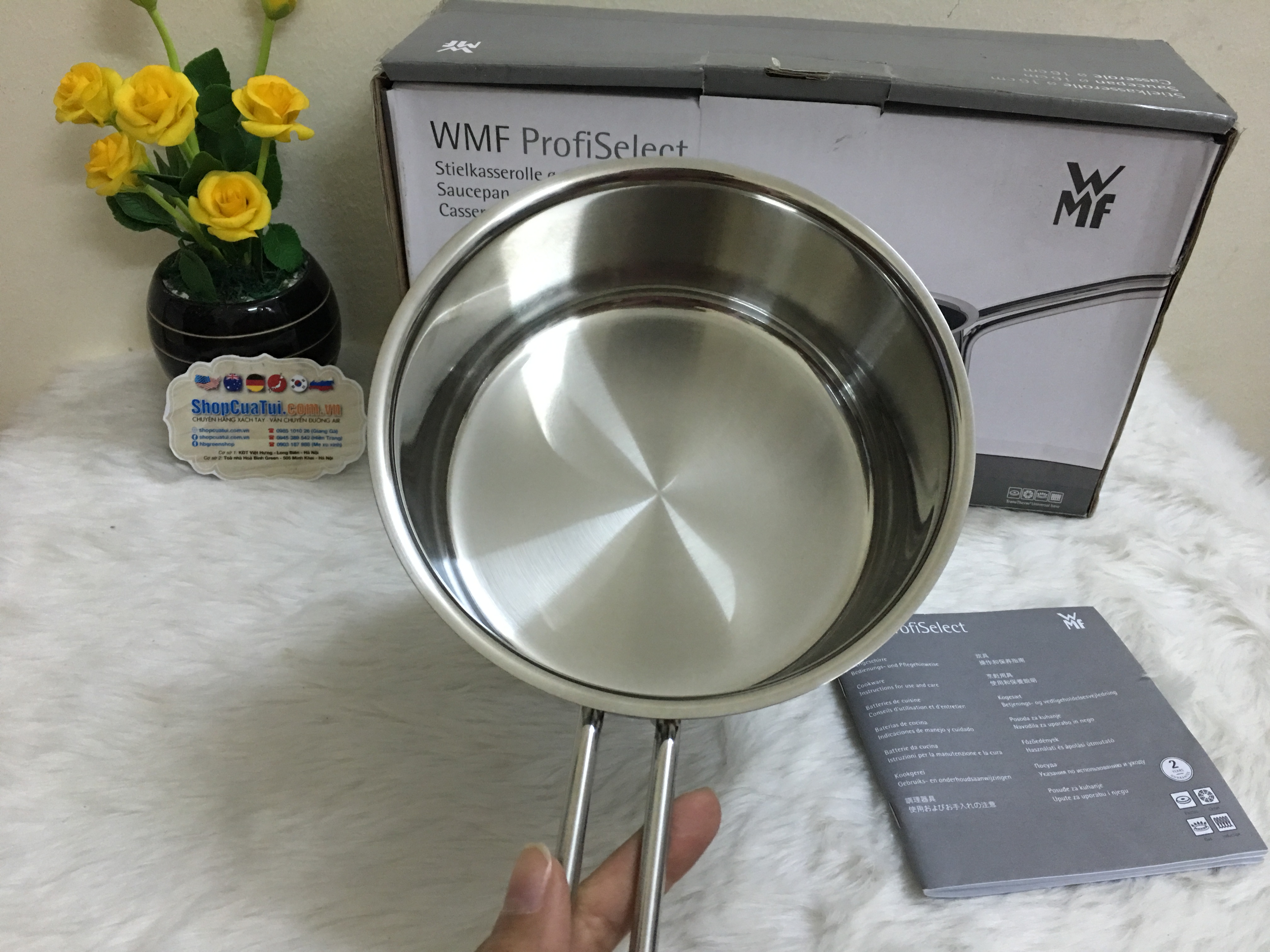 Nồi nấu bột, Quánh WMF 16cm