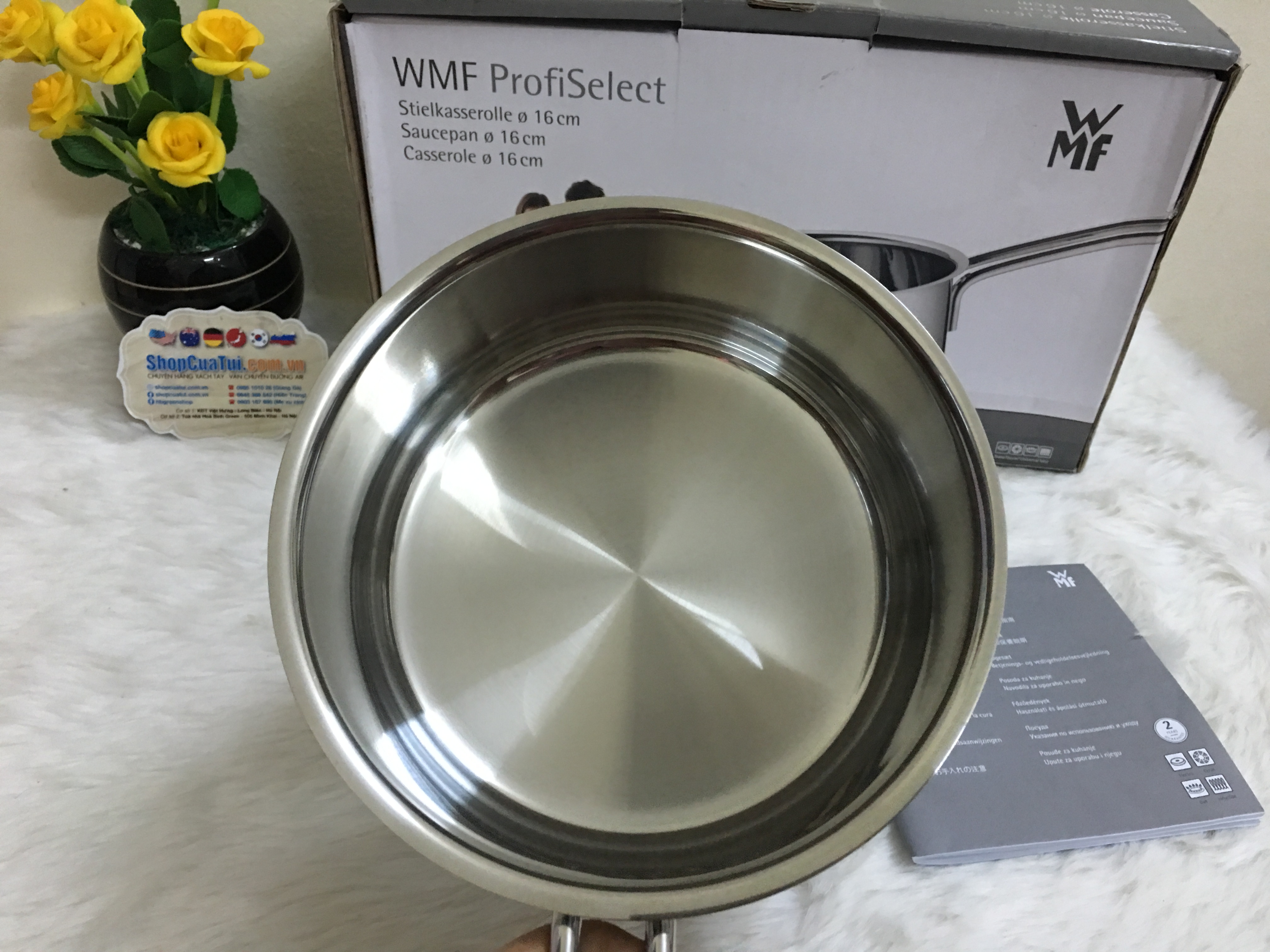 Nồi nấu bột, Quánh WMF 16cm