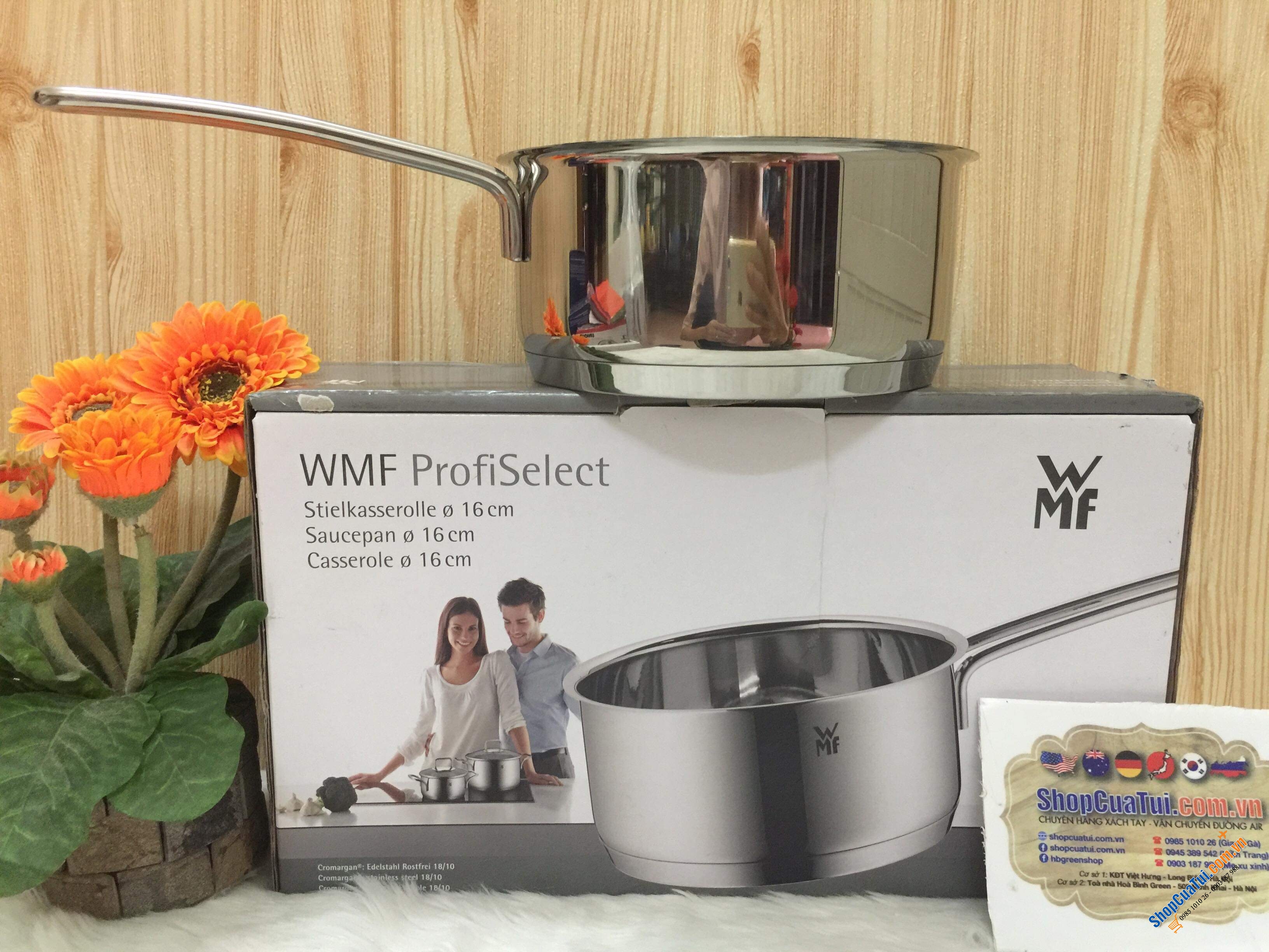 Nồi nấu bột, Quánh WMF 16cm