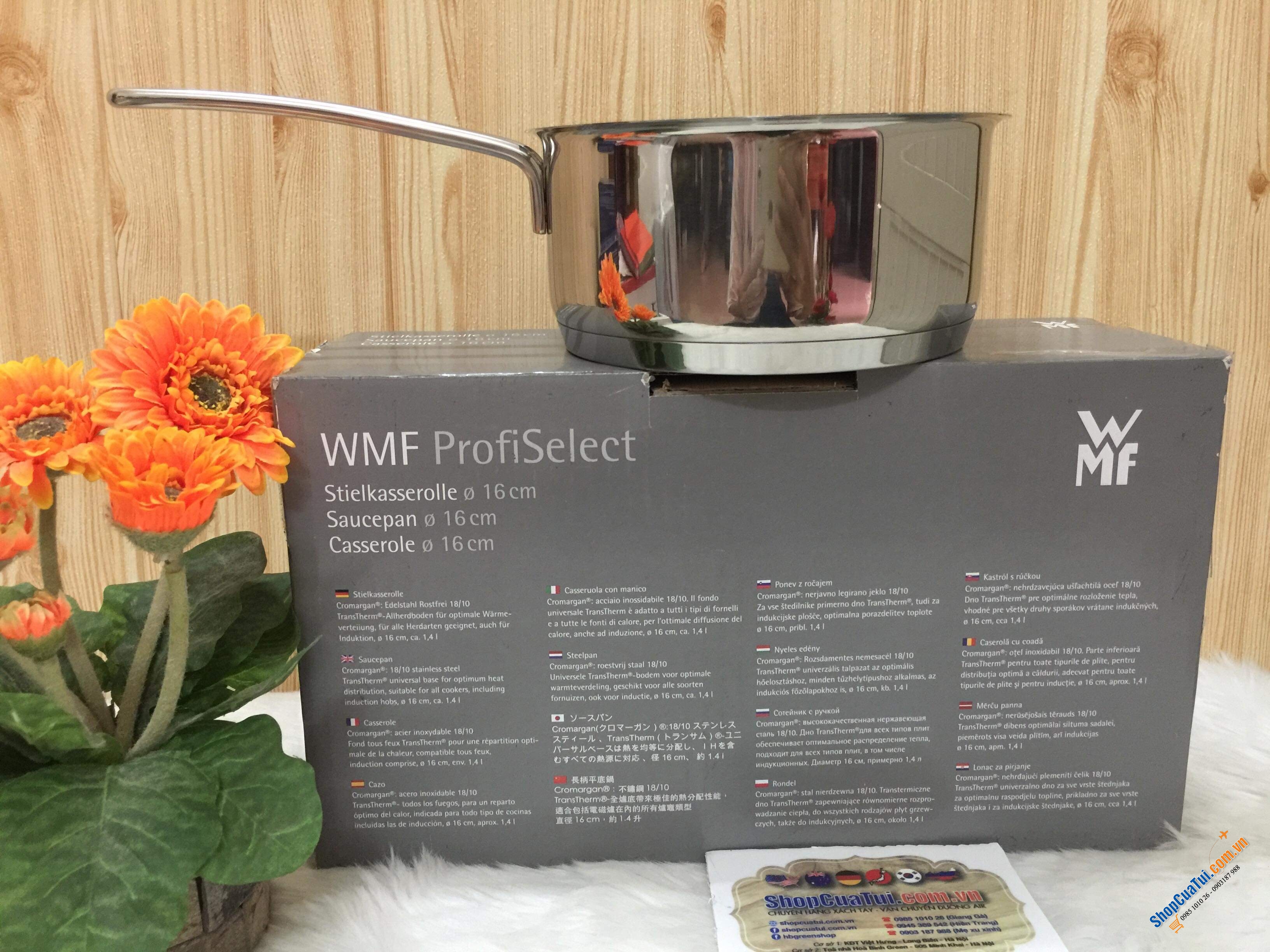 Nồi nấu bột, Quánh WMF 16cm