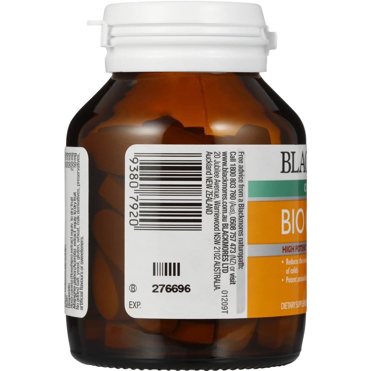 Blackmores Bio C 1000mg 62 Tablets Vitamin C