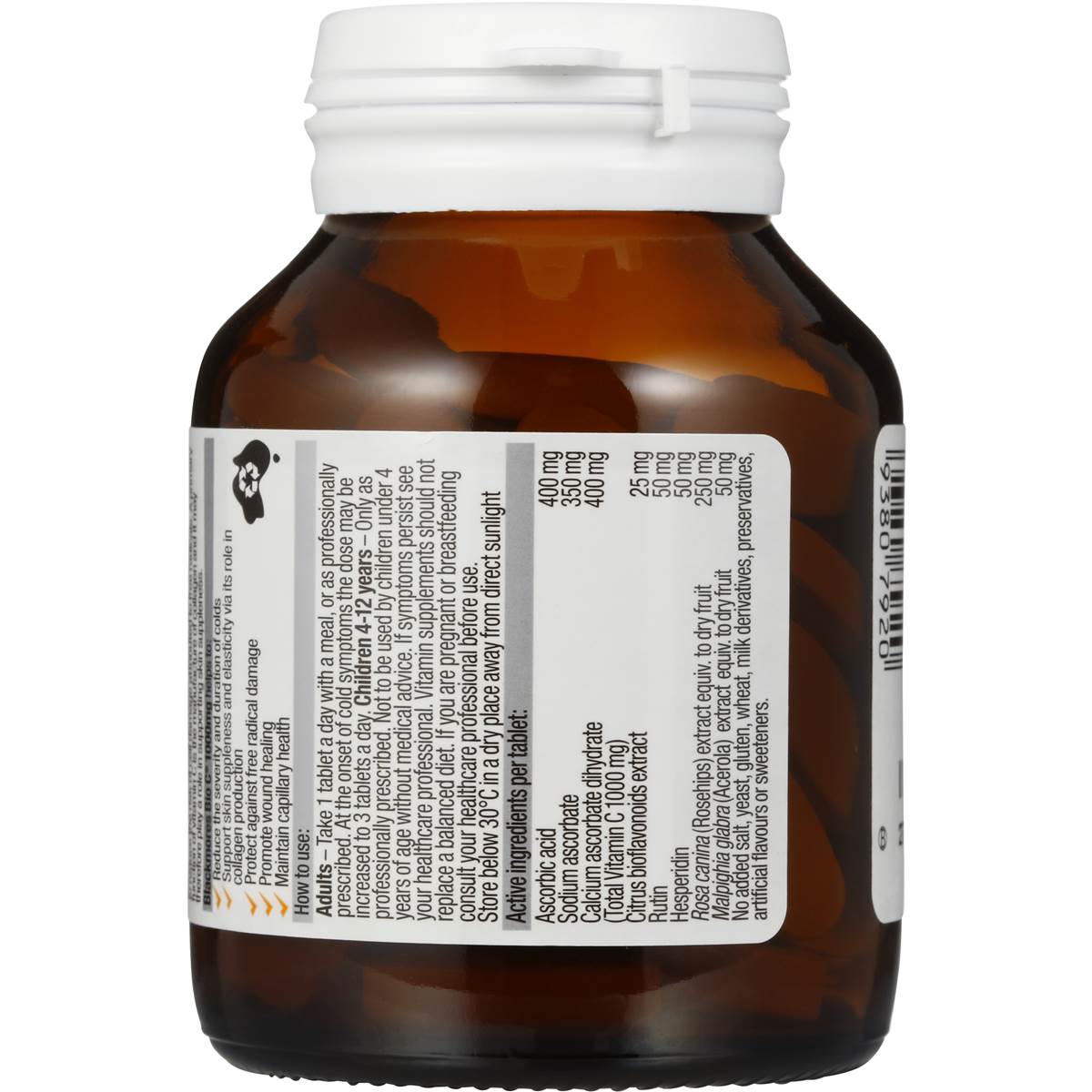 Blackmores Bio C 1000mg 62 Tablets Vitamin C