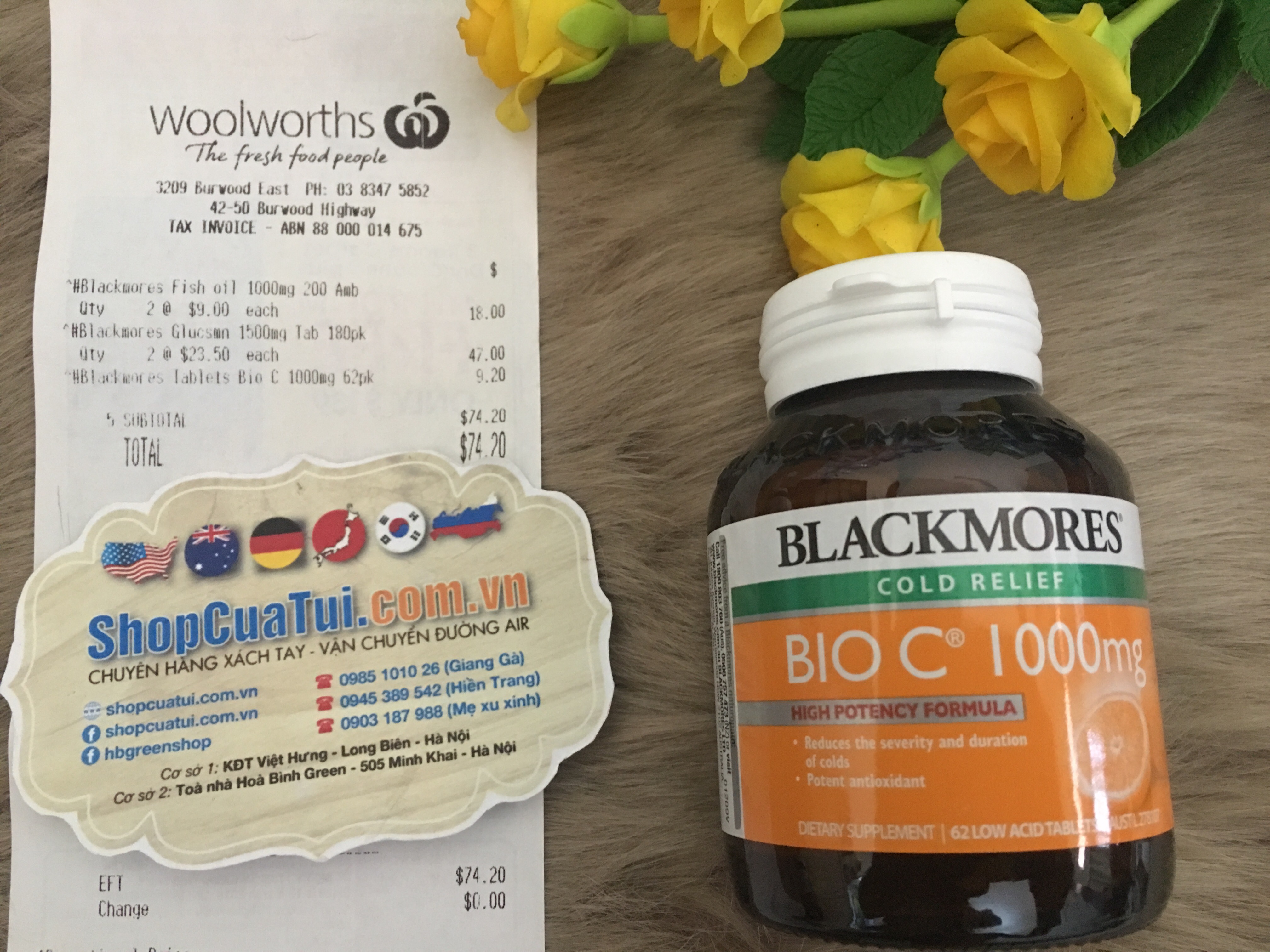 Blackmores Bio C 1000mg 62 Tablets Vitamin C