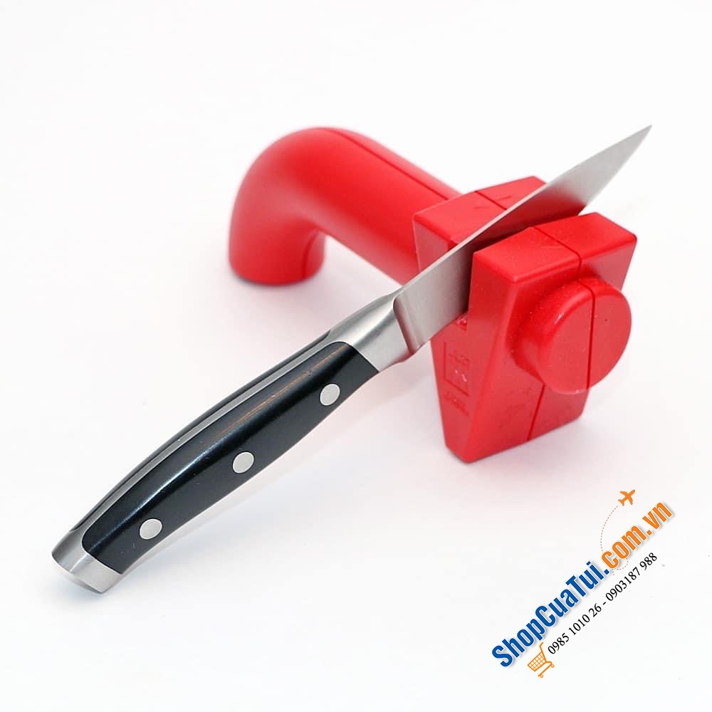 DỤNG CỤ MÀI DAO ZWILLING TWINSHARP MÀU ĐỎ