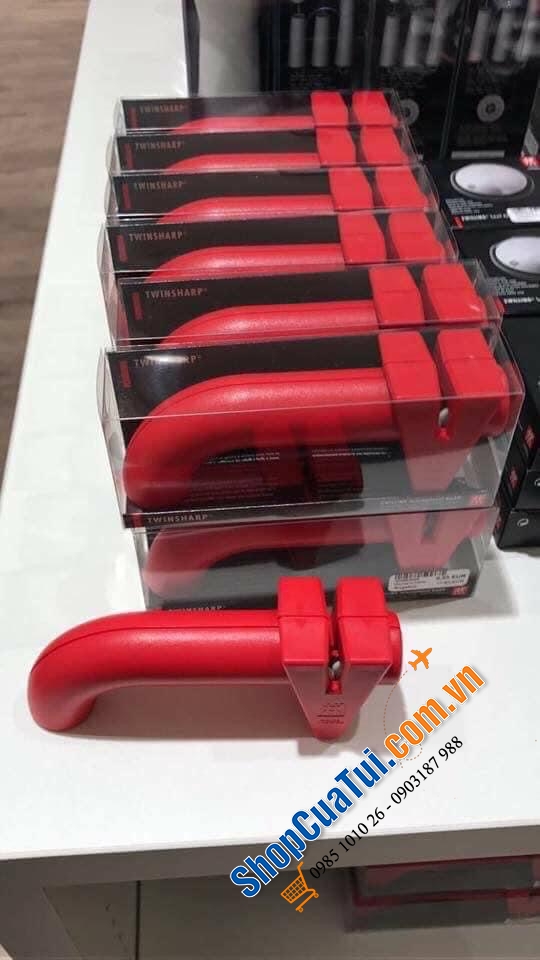 DỤNG CỤ MÀI DAO ZWILLING TWINSHARP MÀU ĐỎ
