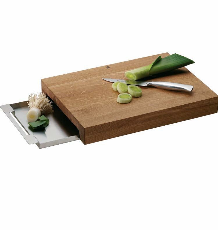 THỚT GỖ WMF ĐI KÈM KHAY INOX