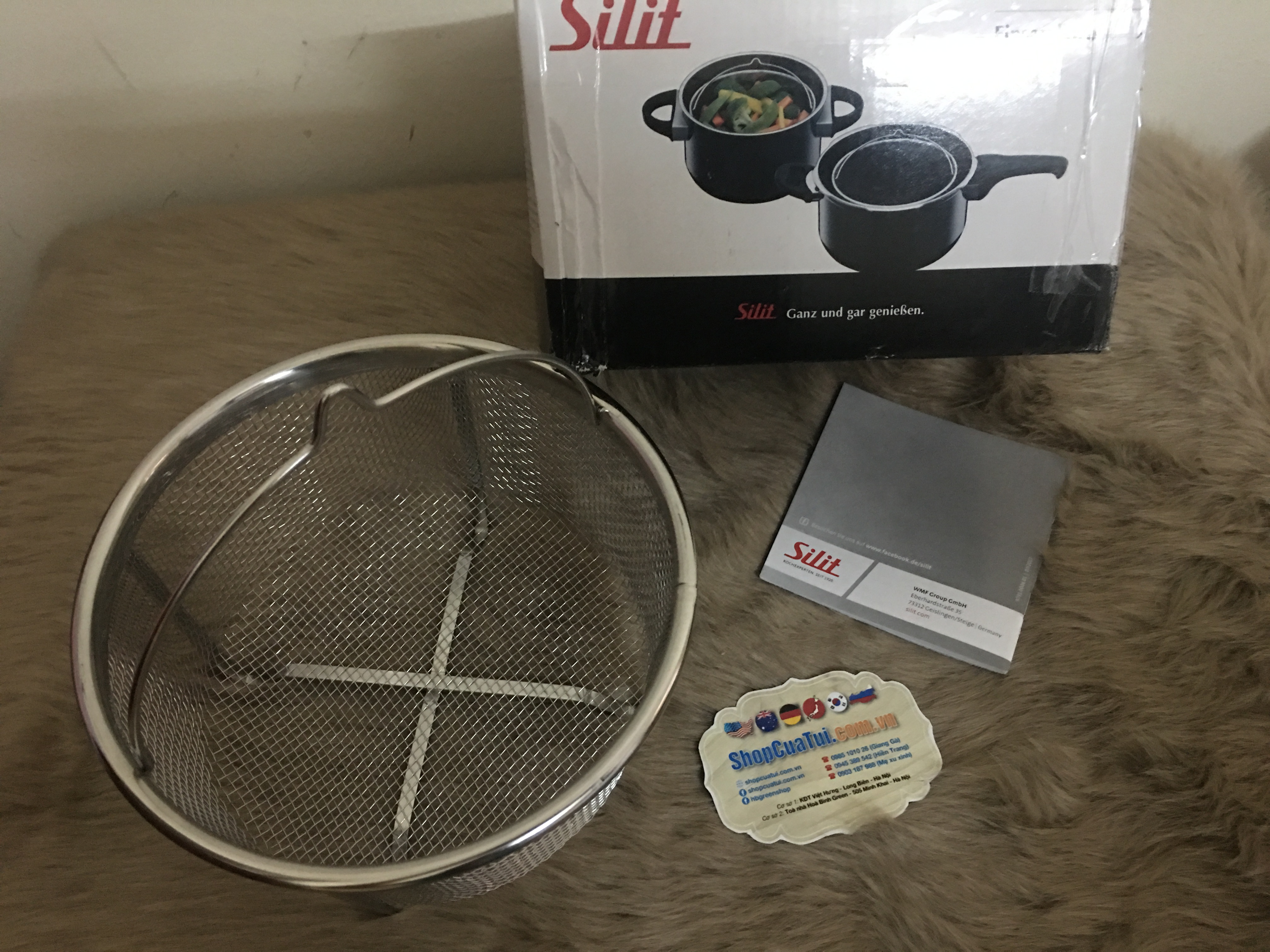 Rổ hấp Silit 19cm