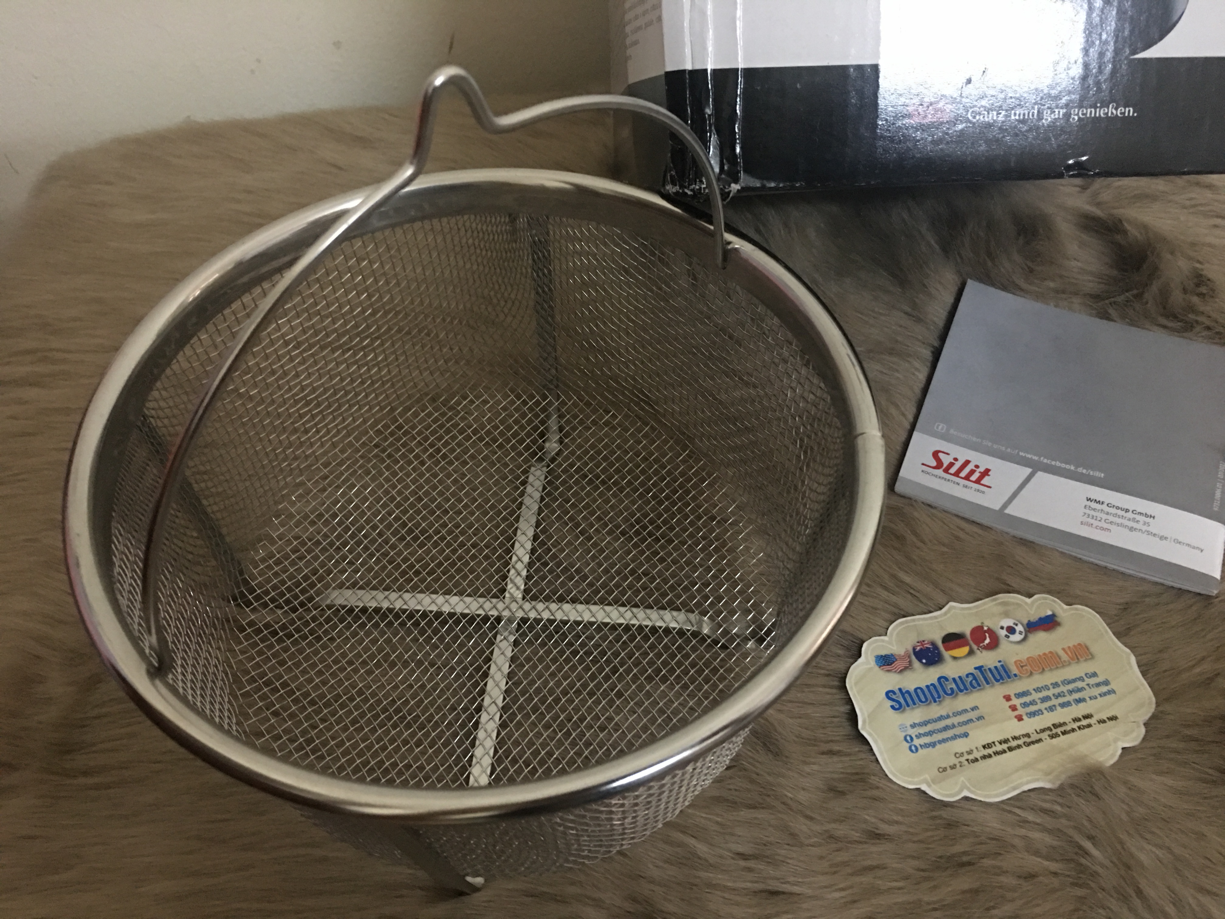 Rổ hấp Silit 19cm
