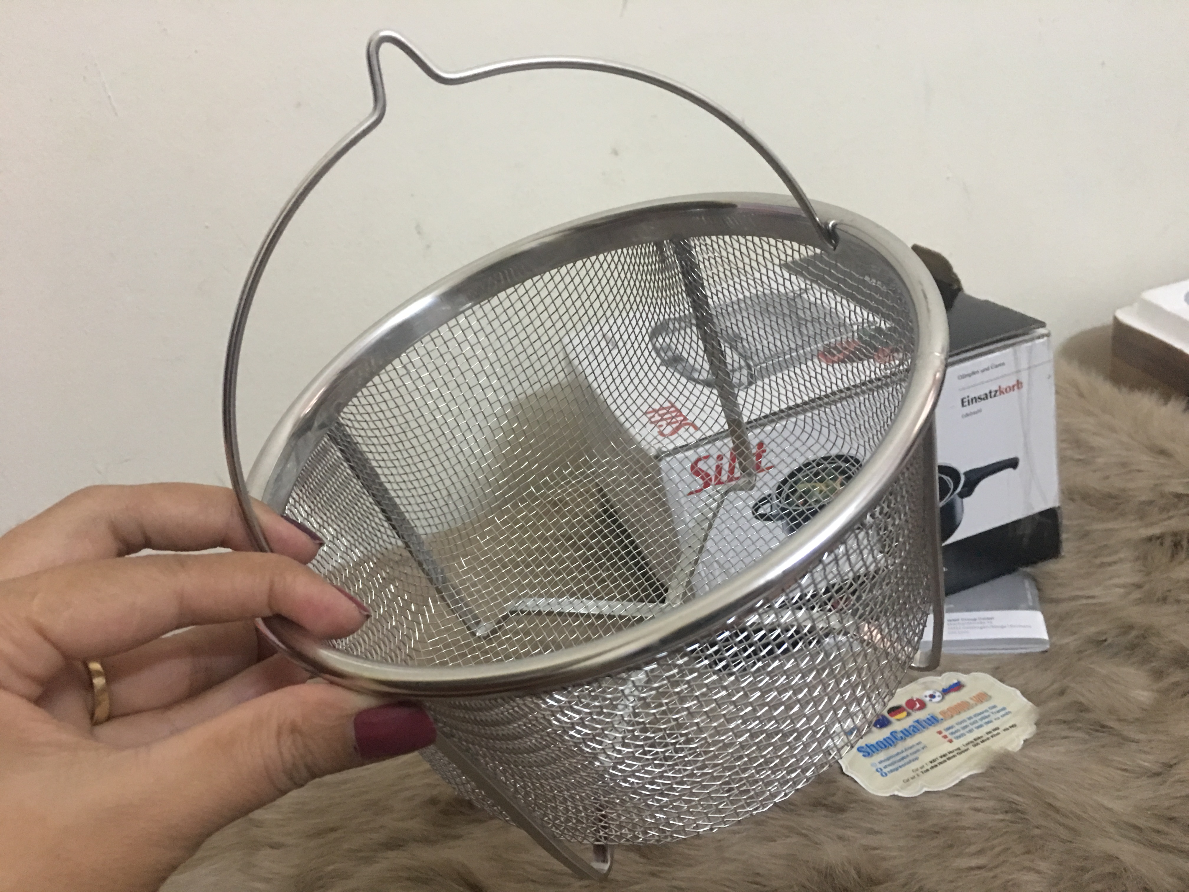 Rổ hấp Silit 19cm