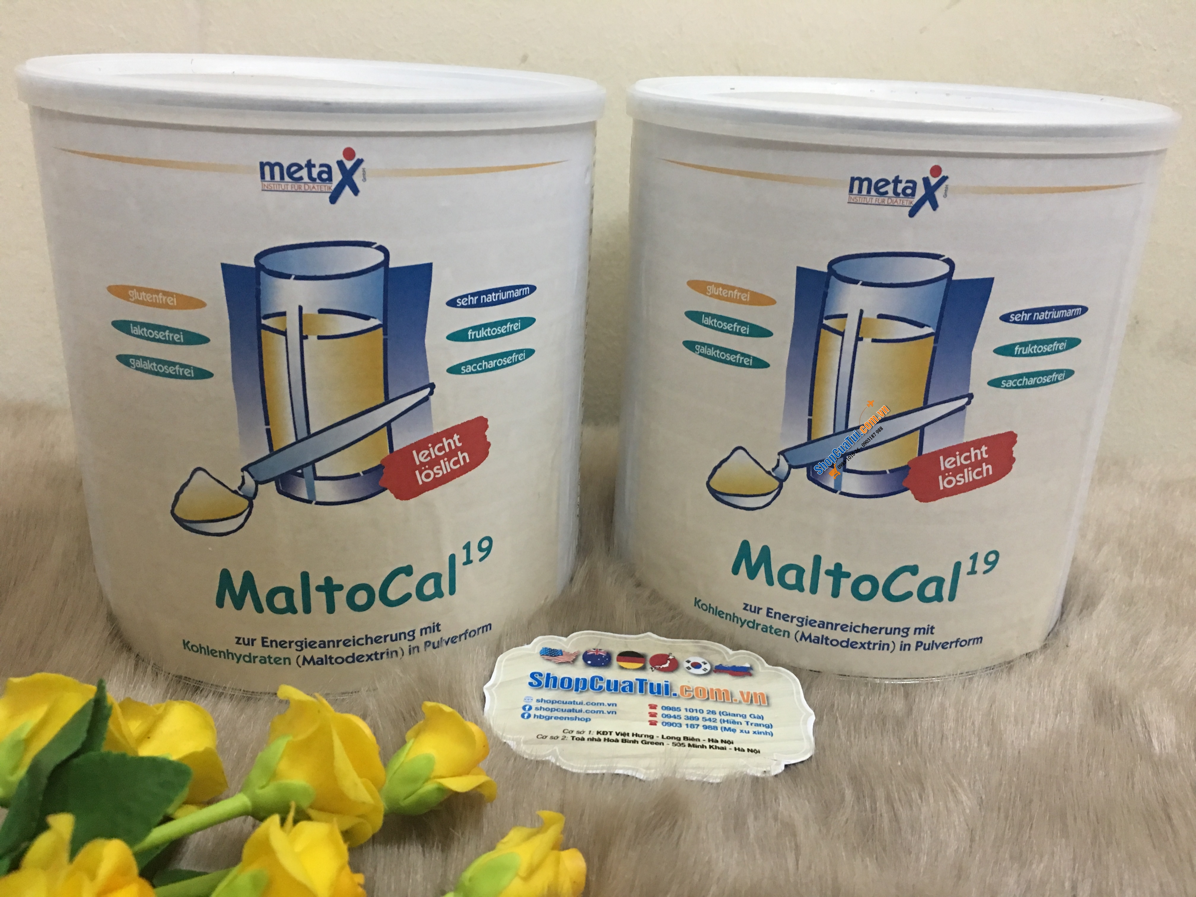 Bột dinh dưỡng hỗ trợ tăng cân Maltocal 19 của viện dinh dưỡng Đức 1kg