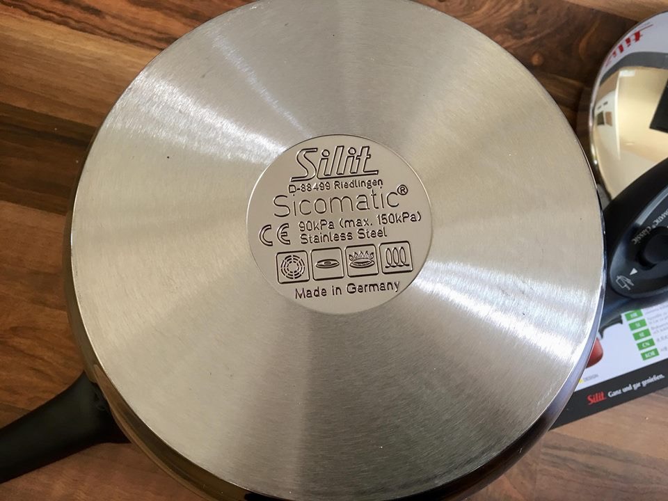 NỒI ÁP SUẤT SILIT SICOMATIC CLASSIC DUNG  TÍCH 6,5L - MADE IN GERMANY 