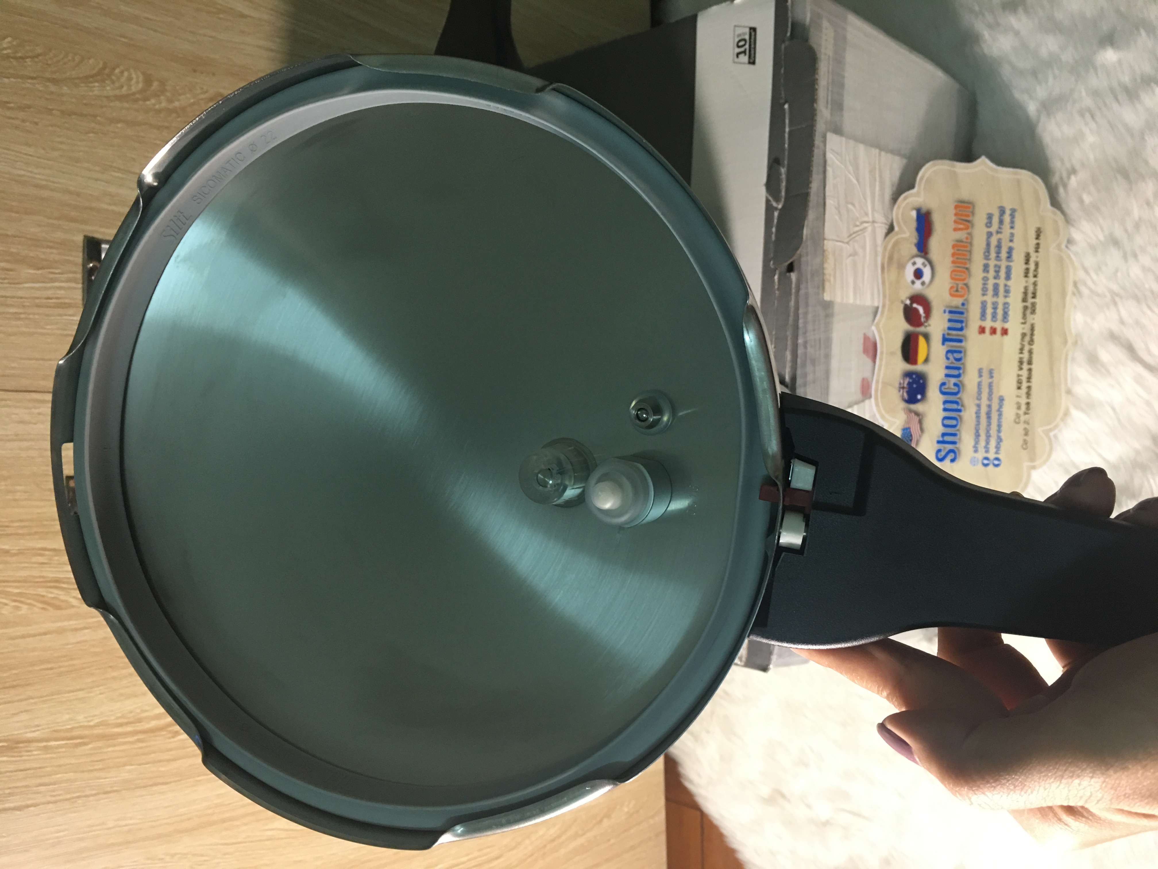 NỒI ÁP SUẤT SILIT SICOMATIC CLASSIC DUNG  TÍCH 6,5L - MADE IN GERMANY 