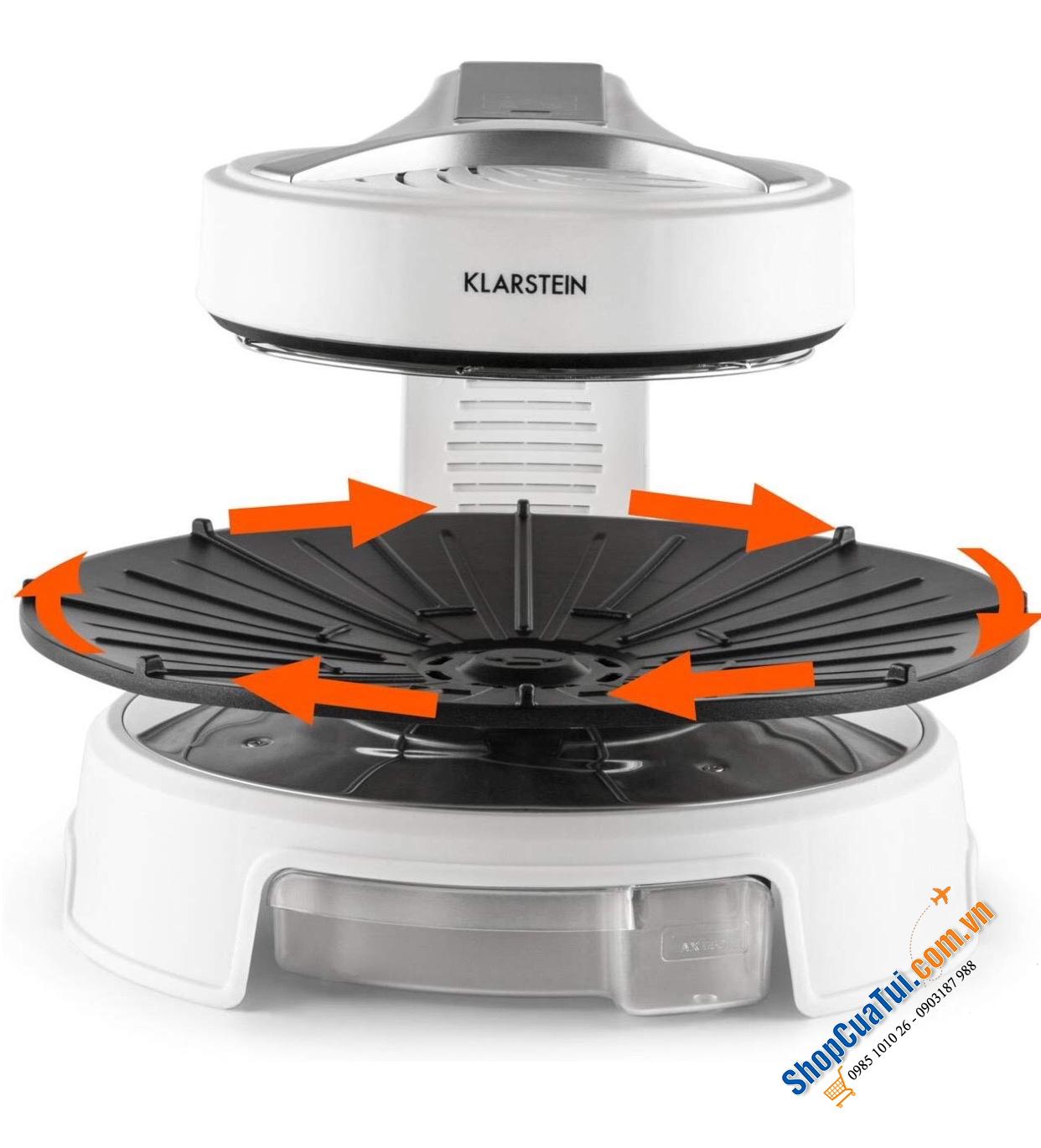 Nướng không khói tại bàn của hãng Klarstein