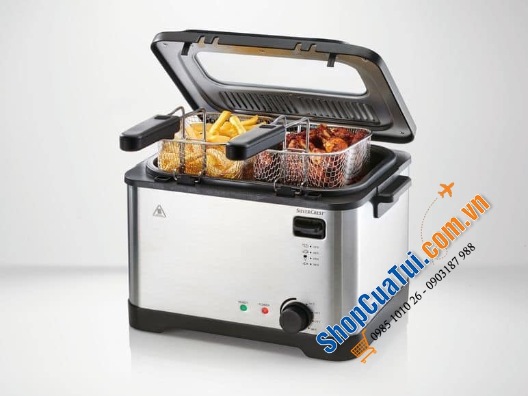 NỒI CHIÊN NGẬP DẦU SILVERCREST 3 LÍT