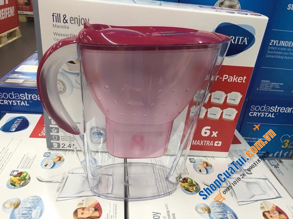 BÌNH LỌC NƯỚC BRITA MARELLA XL 3,5L kèm lõi lọc