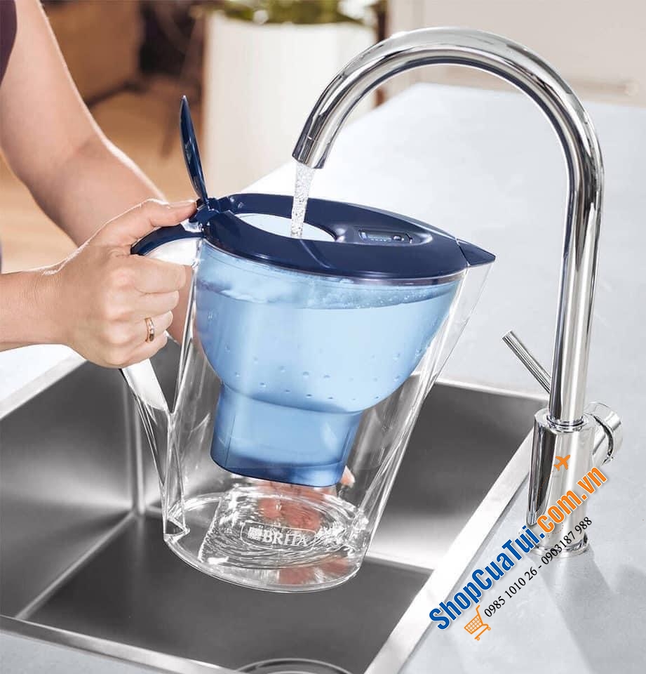 BÌNH LỌC NƯỚC BRITA MARELLA XL 3,5L kèm lõi lọc