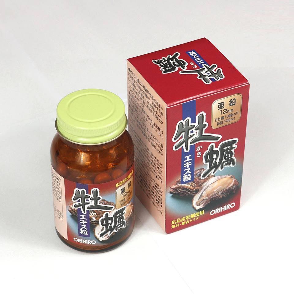 Viên tinh chất hàu tươi Orihiro Nhật bản 120 viên