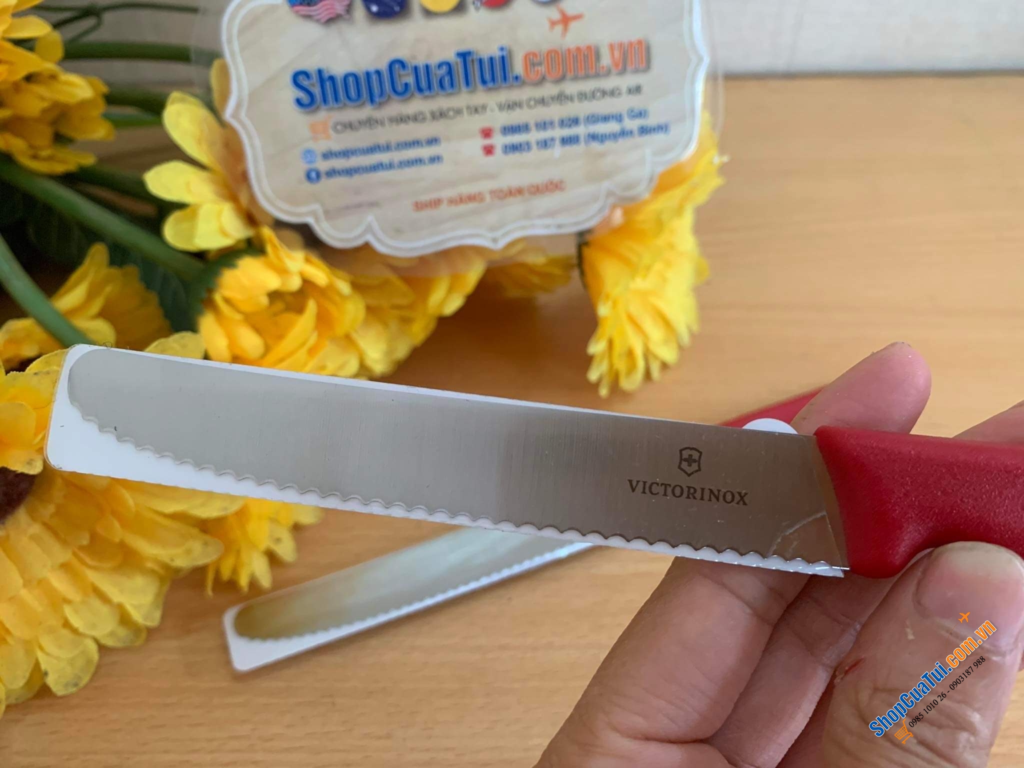 DAO THUỴ SỸ VICTORINOX GỌT CỰC NGỌT LUÔN Ạ - DÙNG LÂU NĂM KHÔNG PHẢI MÀI.