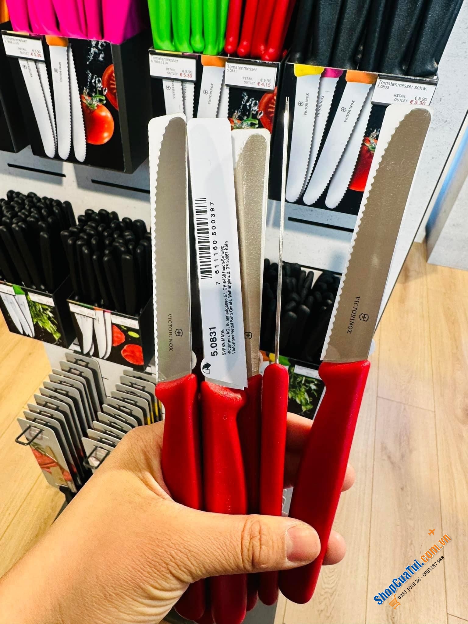 DAO THUỴ SỸ VICTORINOX GỌT CỰC NGỌT LUÔN Ạ - DÙNG LÂU NĂM KHÔNG PHẢI MÀI.