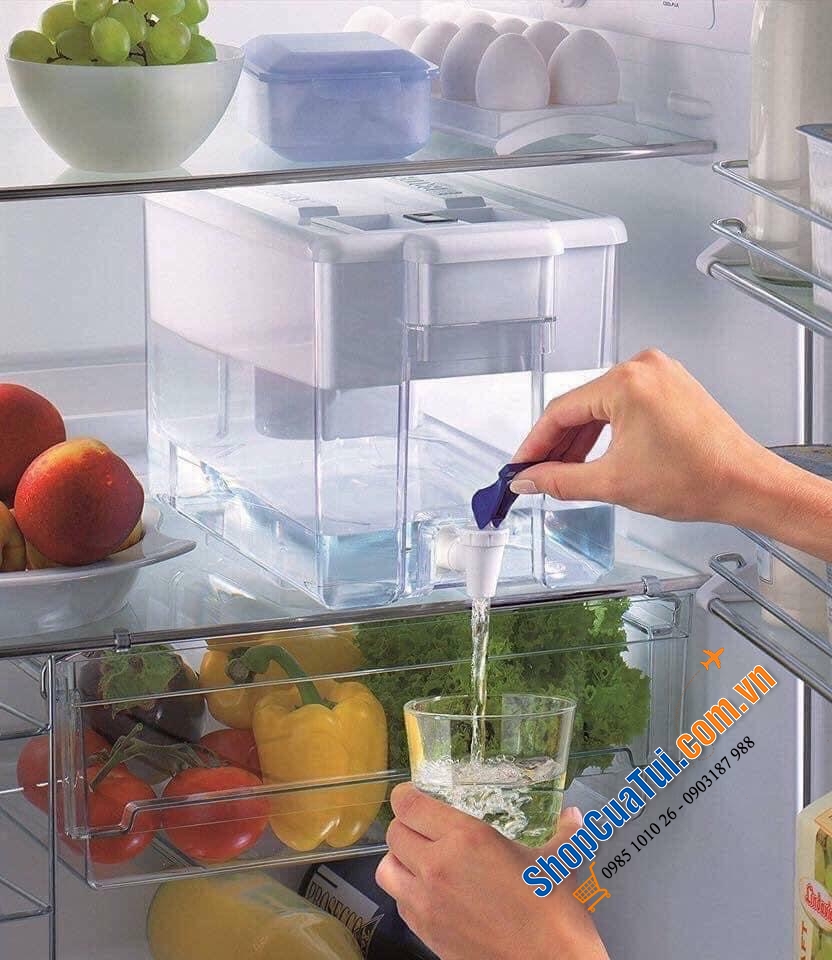 BÌNH LỌC NƯỚC BRITA FLOW GERMANY THIẾT KẾ MỚI 8,2 LIT
