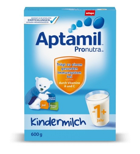 Sữa trẻ em Aptamil Pronutra 1+ (Aptamil Pronutra 1+ Milchpulver 600g) 