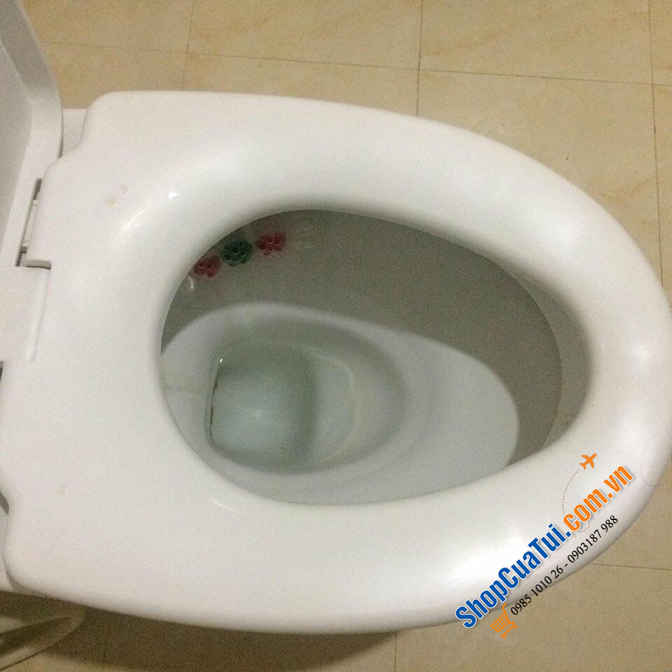 Combo hộp 3 vỉ 9 móc VIÊN KHỬ MÙI BỒN CẦU WC Bref Power Aktiv
