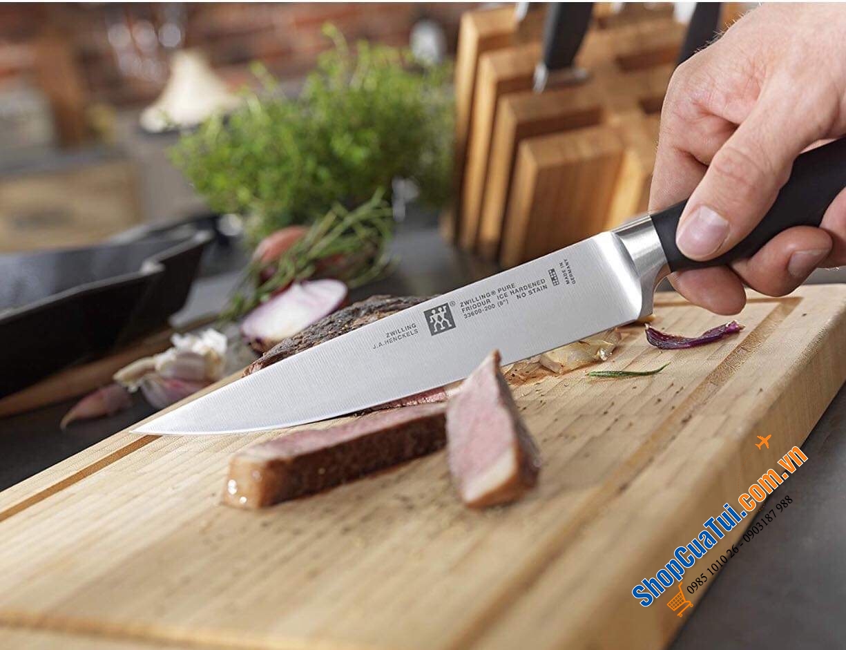 THỚT TRE ZWILLING TWIN kích thước 36,5 x 25 cm