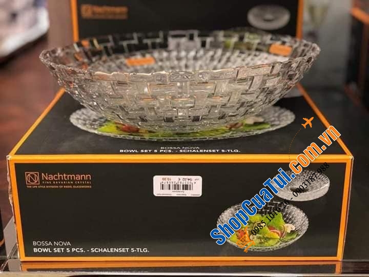 SET 5 ĐĨA PHA LÊ NACHTMANN BOSSA NOVA-MADE IN GERMANY.