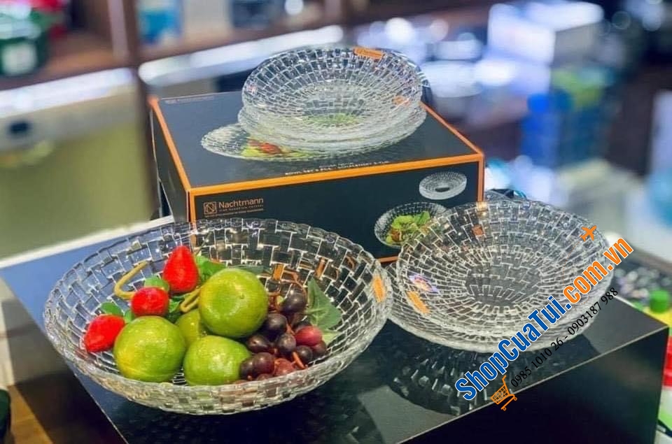 BỘ 5 BÁT/ ĐĨA SÂU LÒNG PHA LÊ NACHTMANN, BỘ SƯU TẬP BOSSA NOVA