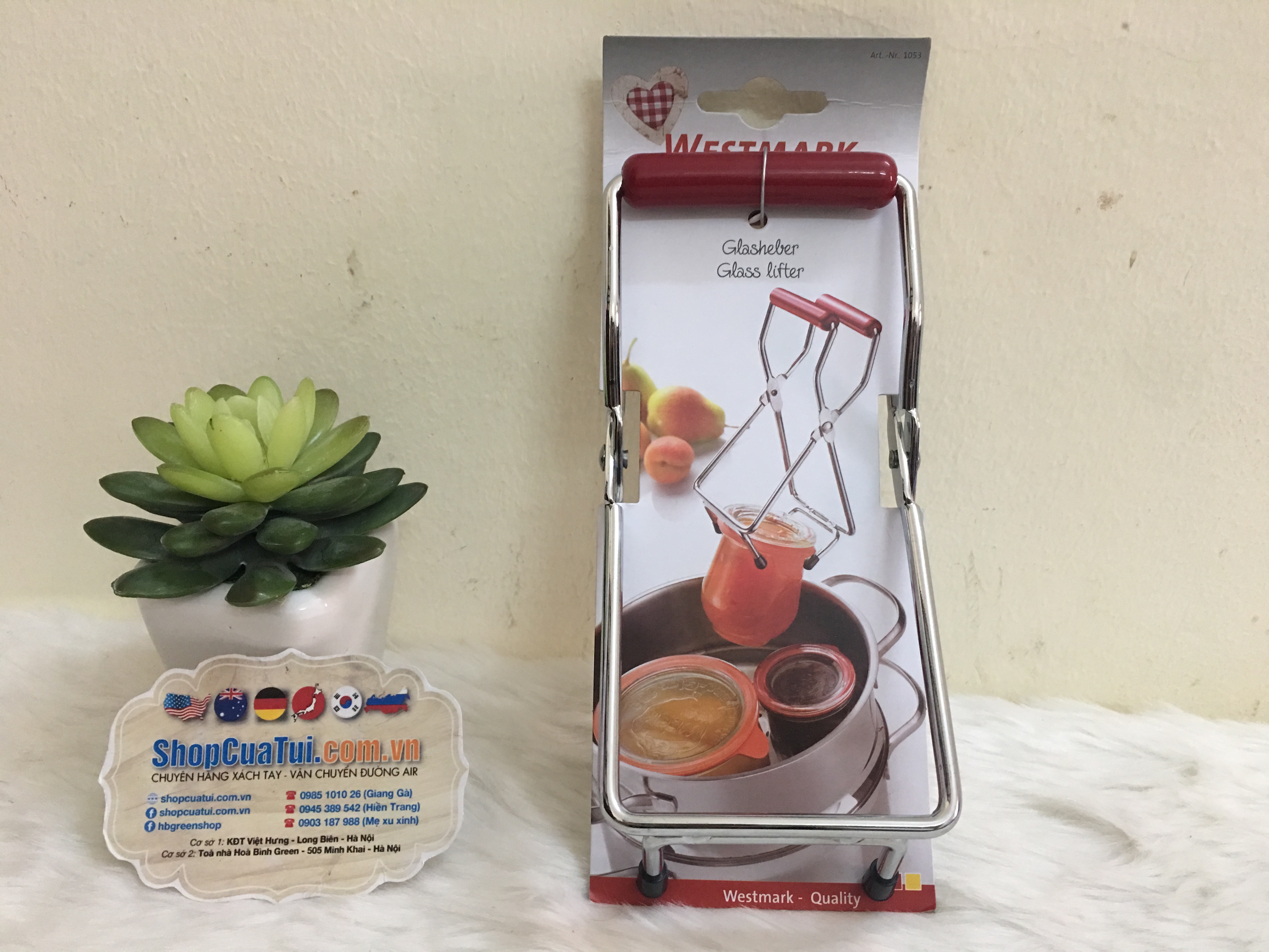 DỤNG CỤ GẮP LỌ , BÁT HẤP TRONG NỒI NÓNG WESTMARK