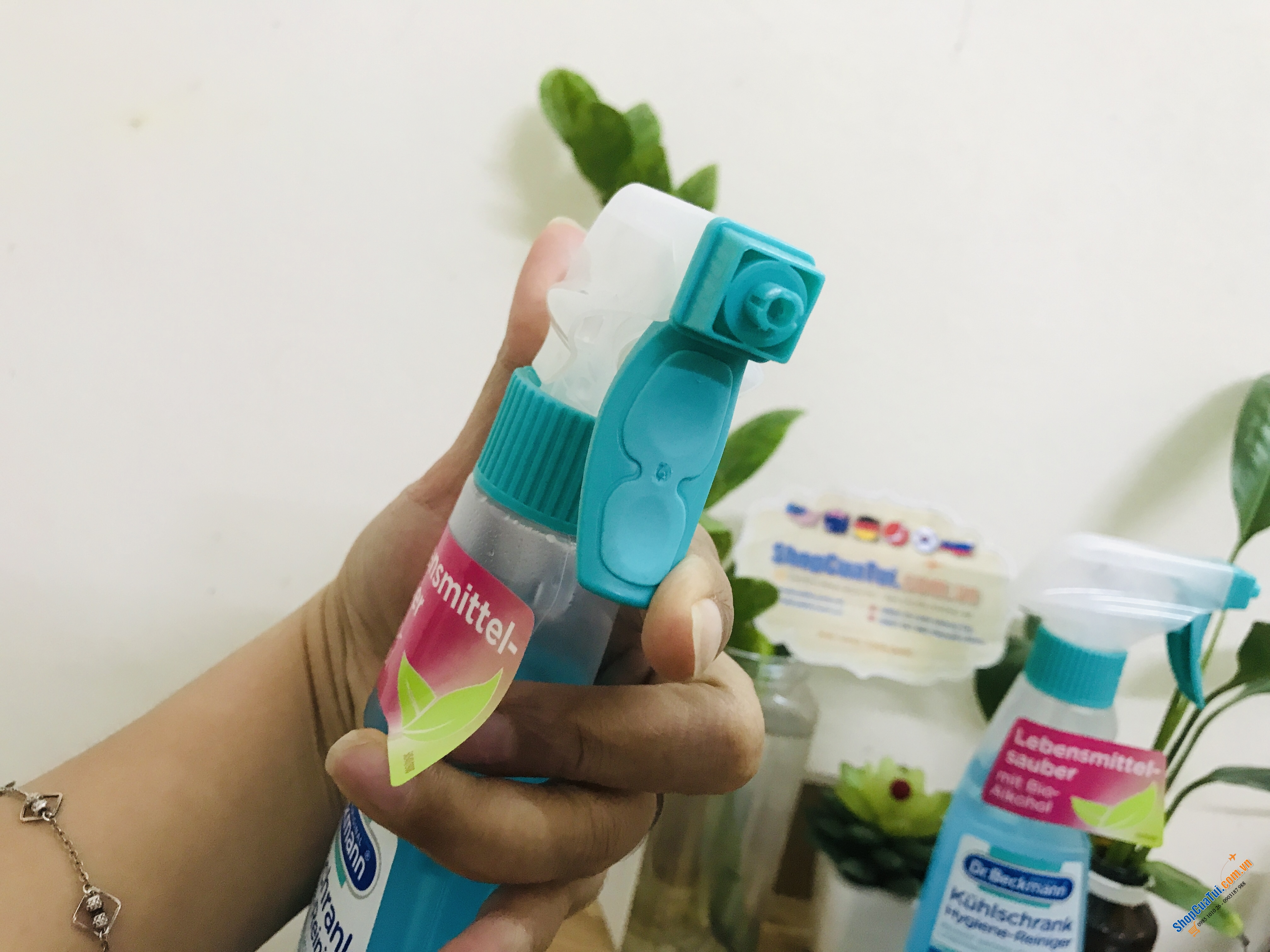 Dung dịch dọn vệ sinh tủ lạnh, lò vi sóng, lò nướng, tủ đông, bàn bếp, nồi chiên không dầu Dr Beckmann - Made in Germany