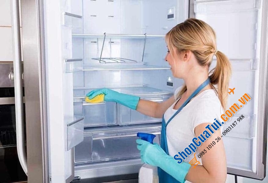 Dung dịch dọn vệ sinh tủ lạnh, lò vi sóng, lò nướng, tủ đông, bàn bếp, nồi chiên không dầu Dr Beckmann - Made in Germany
