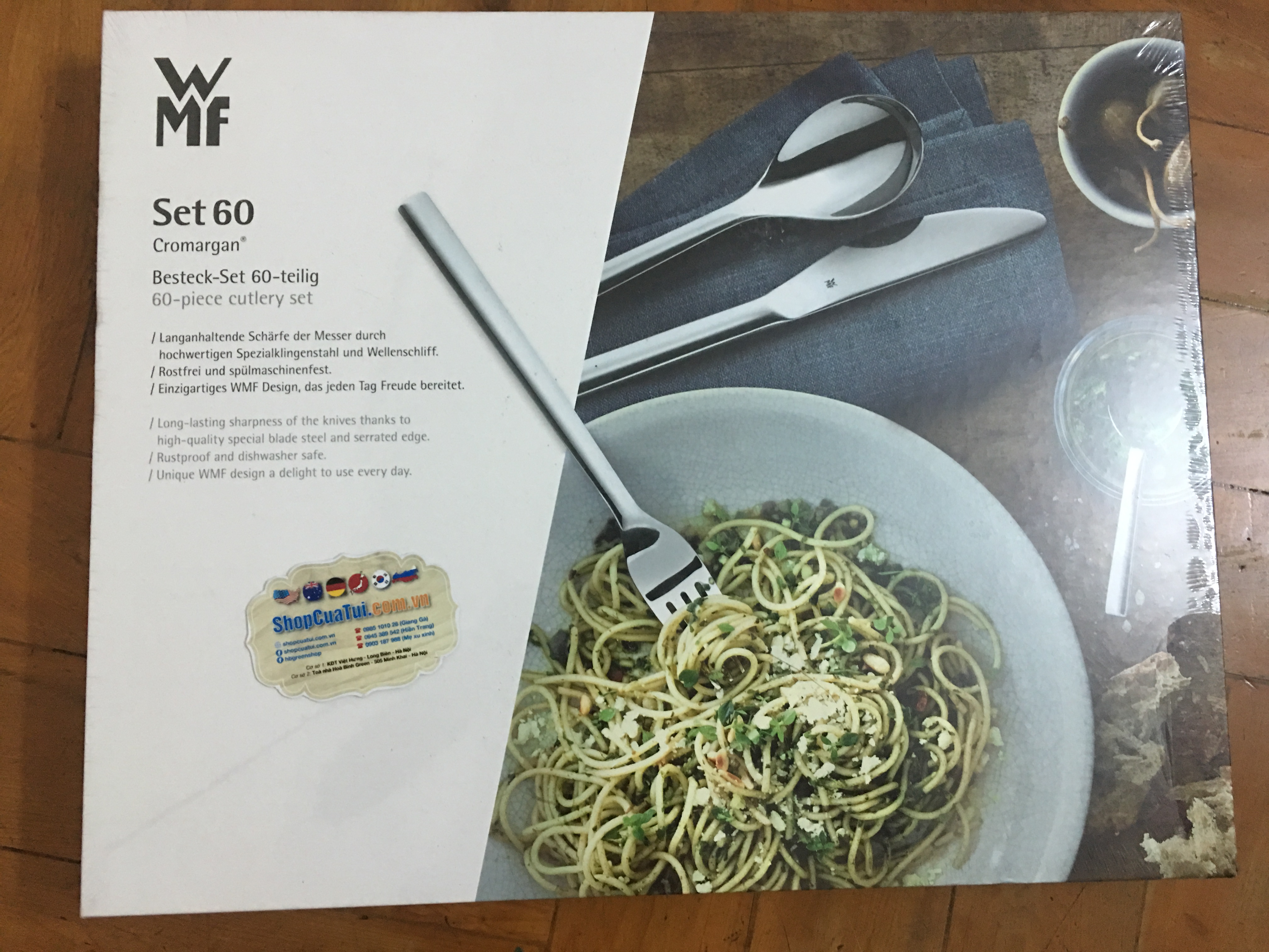 BỘ DAO DĨA WMF PHILADENPHIA 60 MÓN