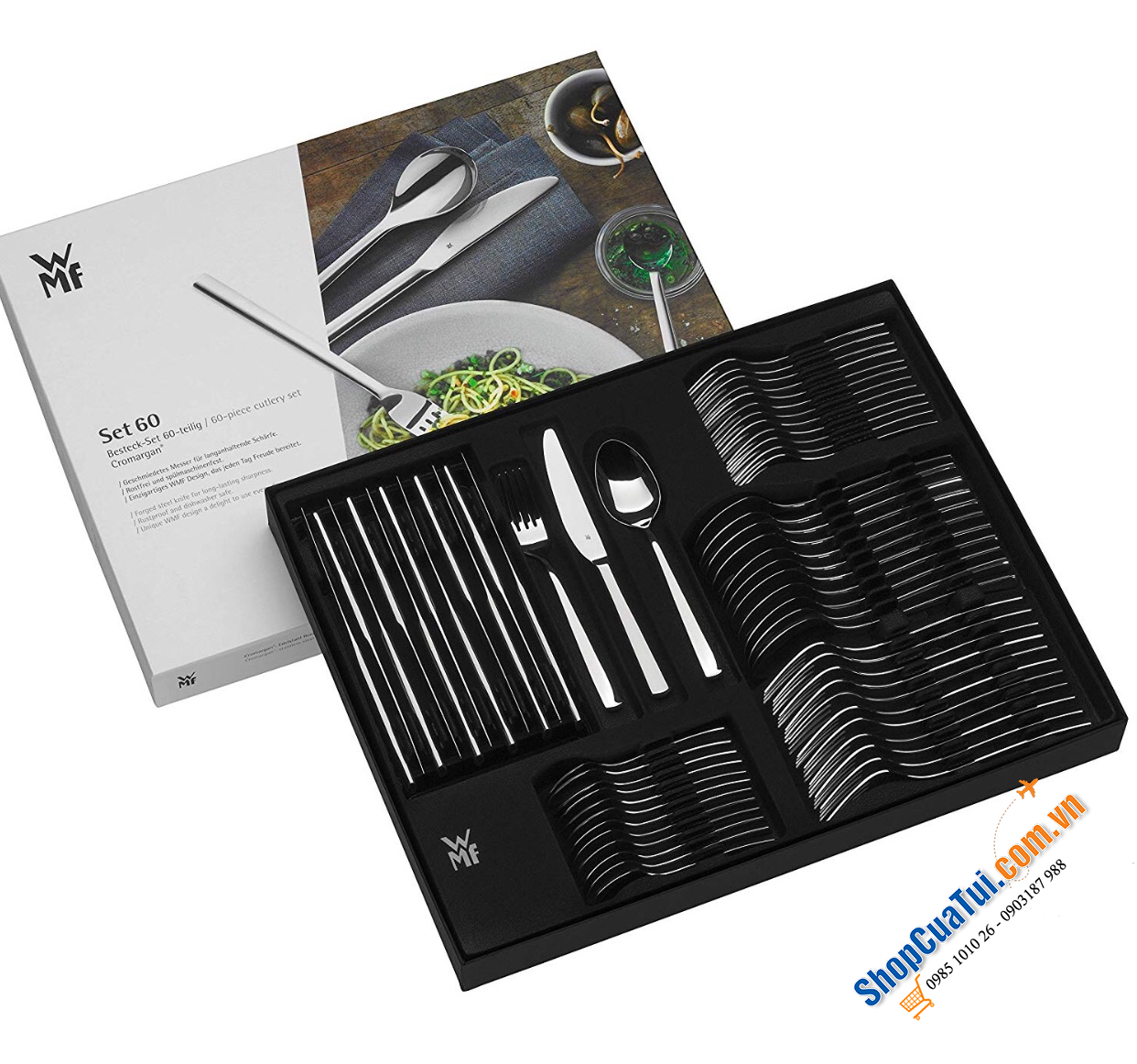 BỘ DAO DĨA WMF PHILADENPHIA 60 MÓN