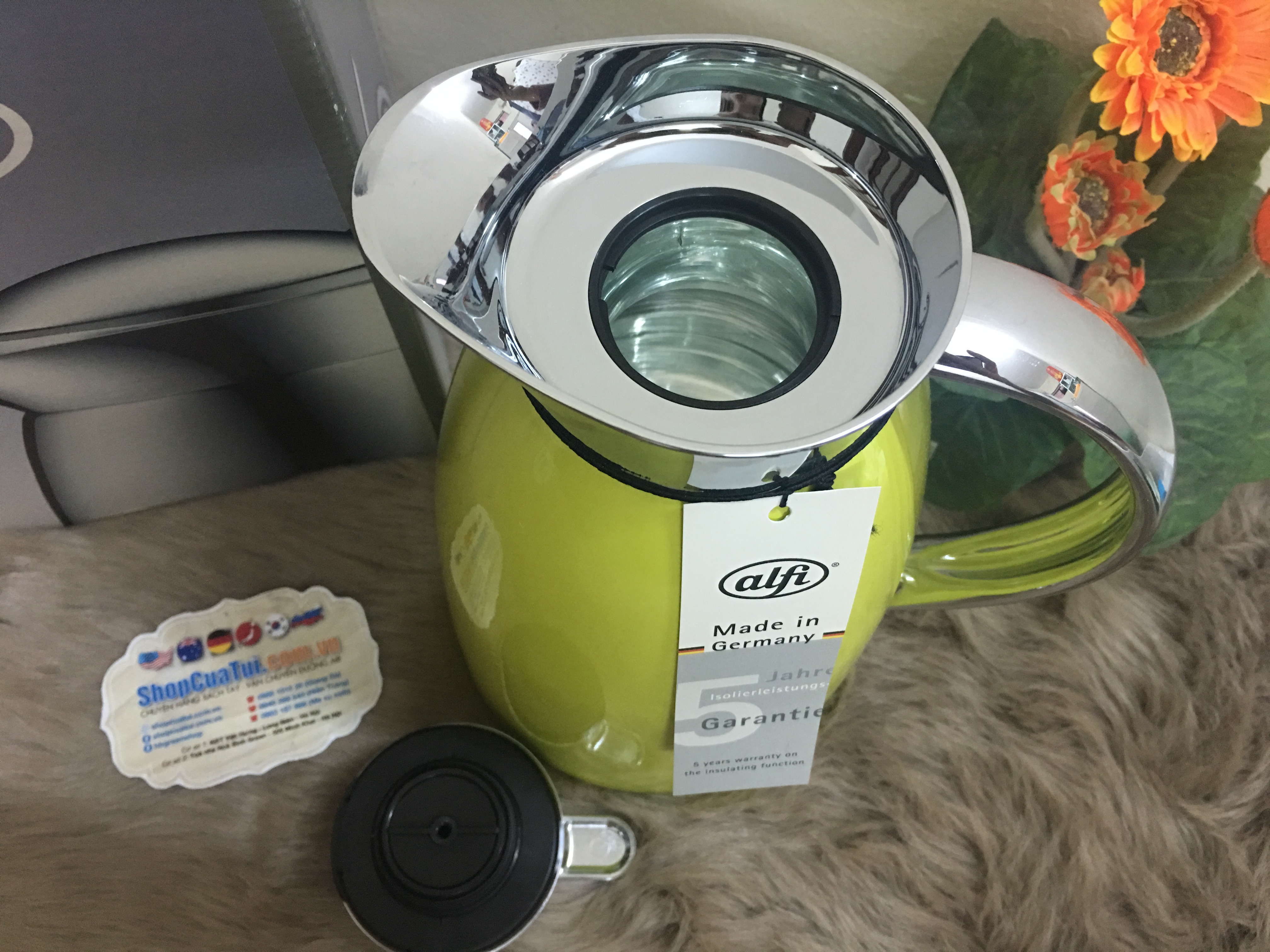 BÌNH GIỮ NHIỆT ALFI GUSTO MADE IN GERMANY 1 lít