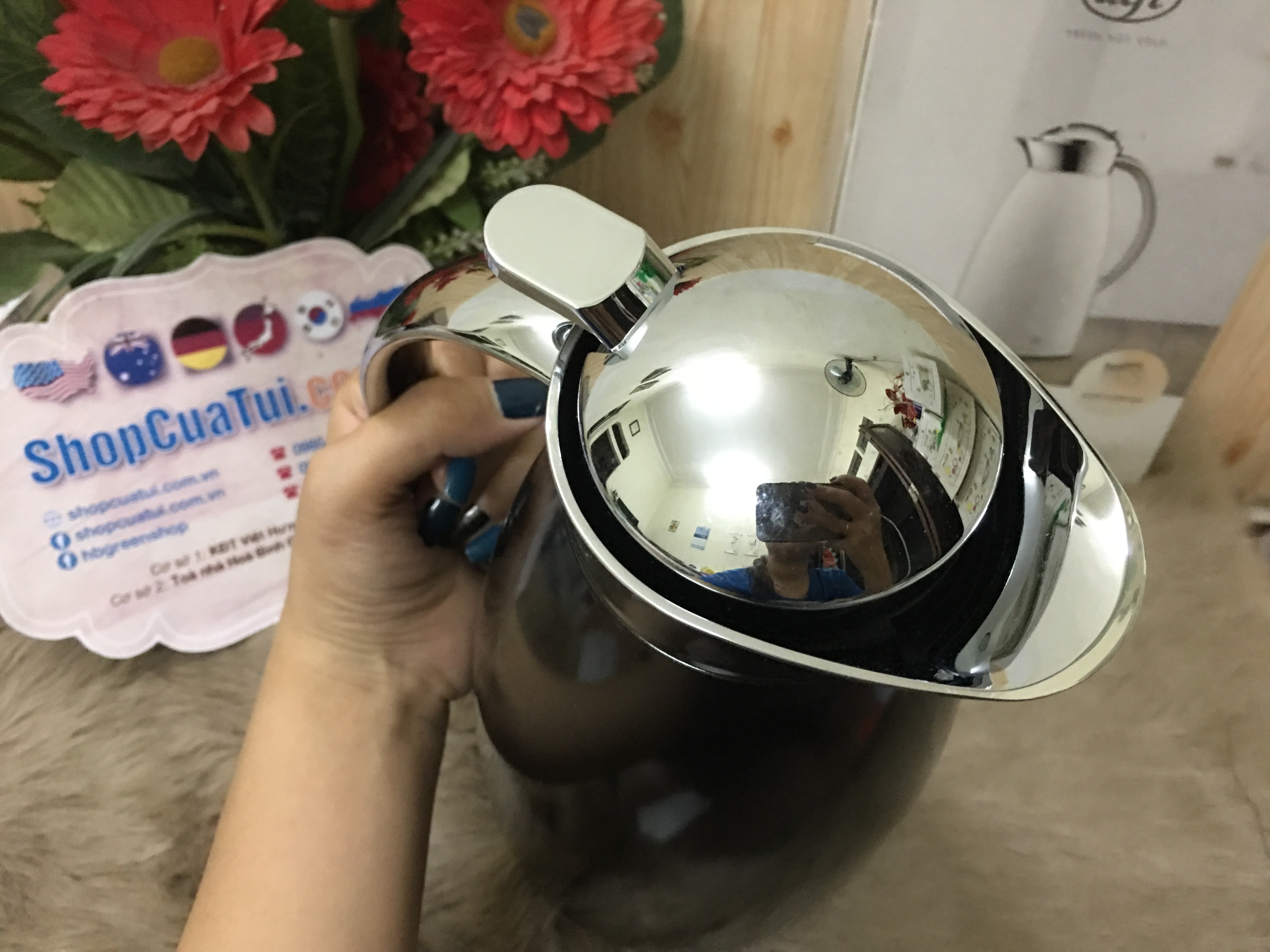 BÌNH GIỮ NHIỆT ALFI GUSTO MADE IN GERMANY 1 lít