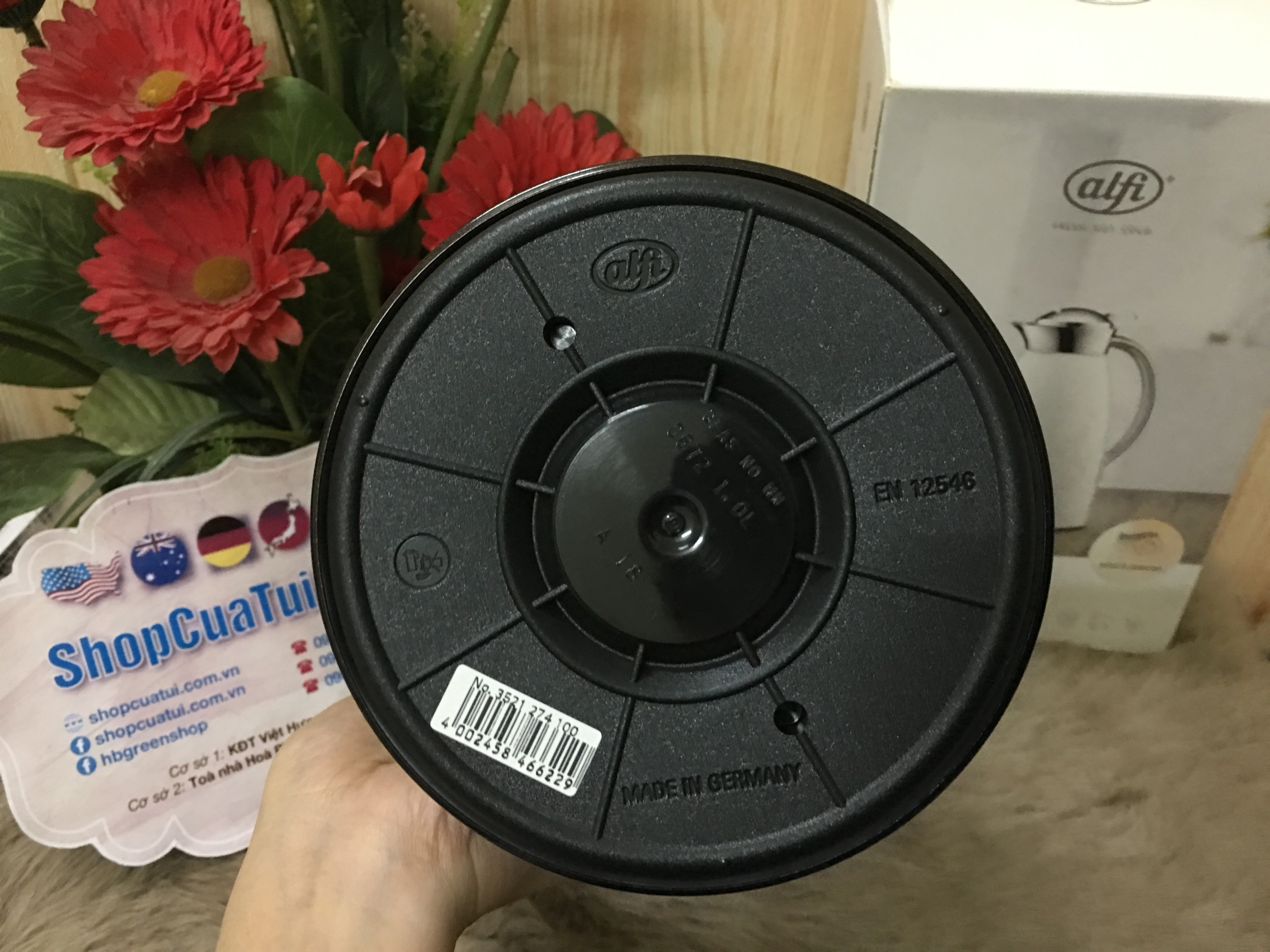 BÌNH GIỮ NHIỆT ALFI GUSTO MADE IN GERMANY 1 lít