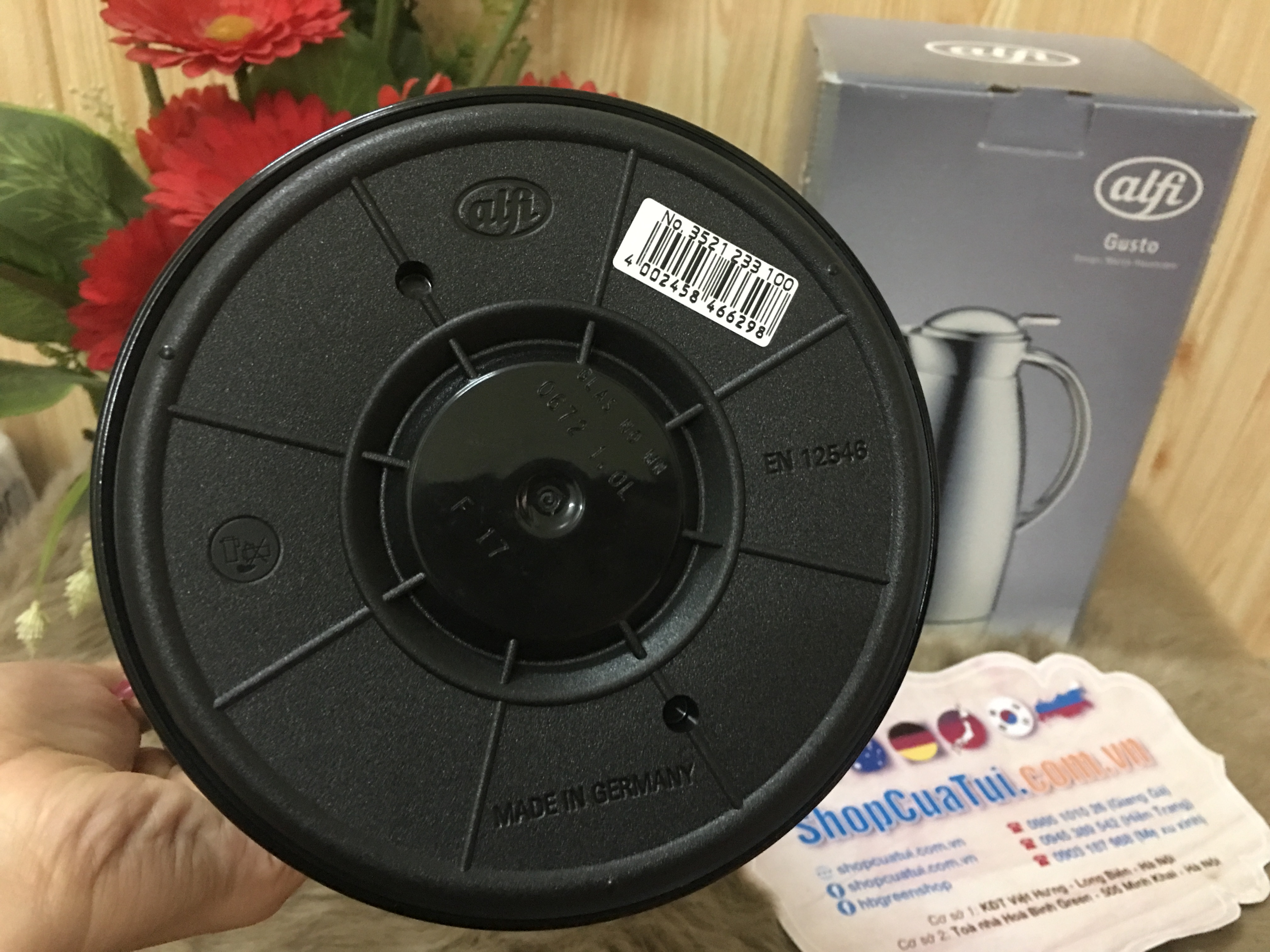 BÌNH GIỮ NHIỆT ALFI GUSTO MADE IN GERMANY 1 lít