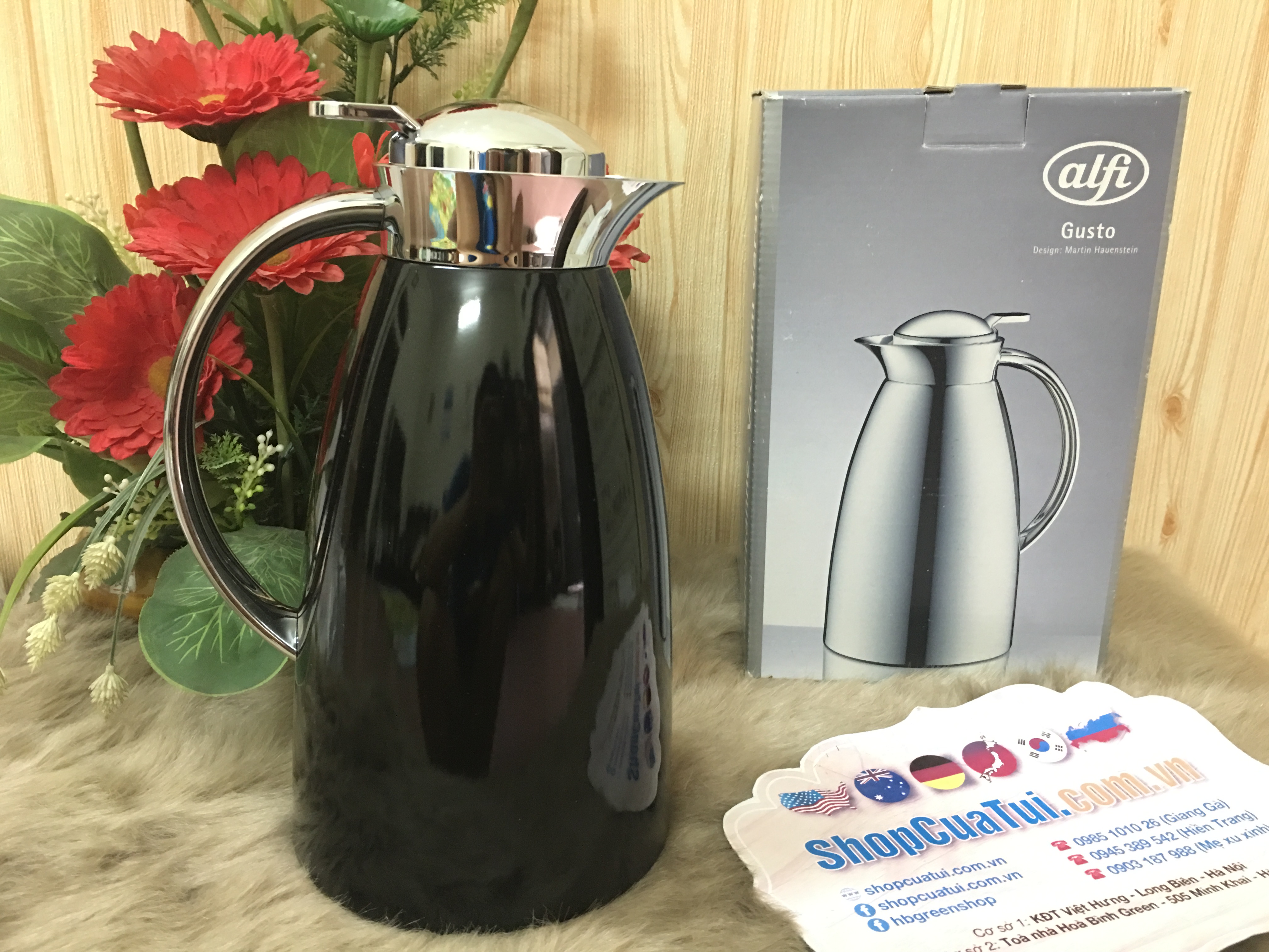 BÌNH GIỮ NHIỆT ALFI GUSTO MADE IN GERMANY 1 lít