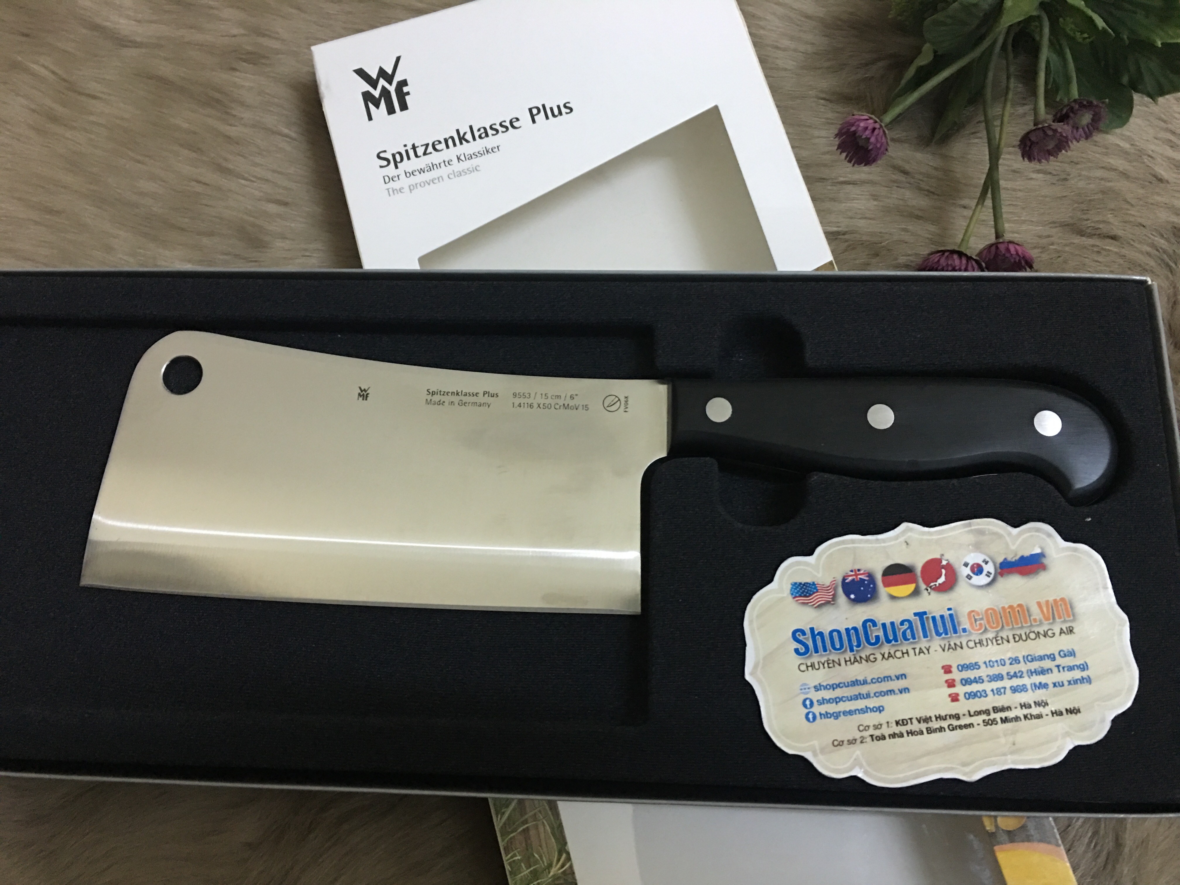 DAO CHẶT WMF SPITZENKLASSE PLUS 15CM