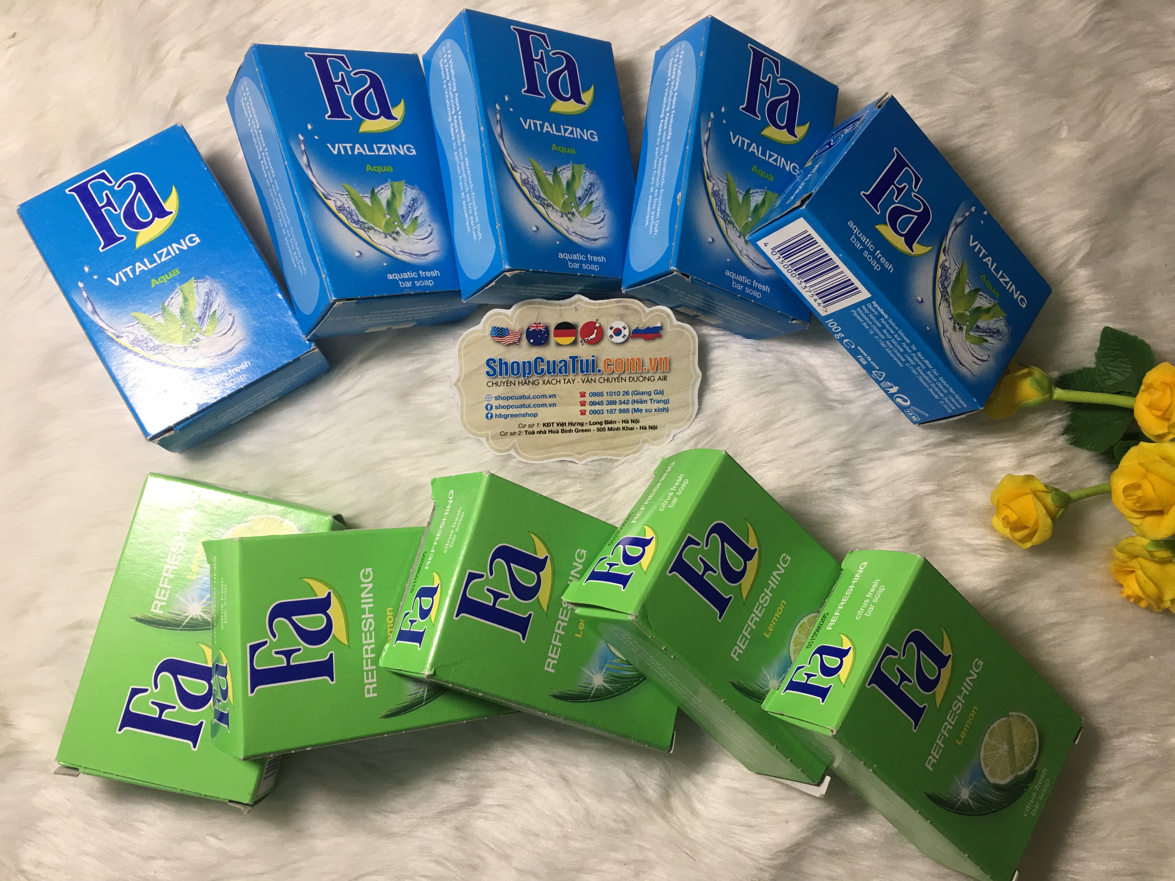 Xà bông tắm Fa, chuẩn xịn Đức 100g