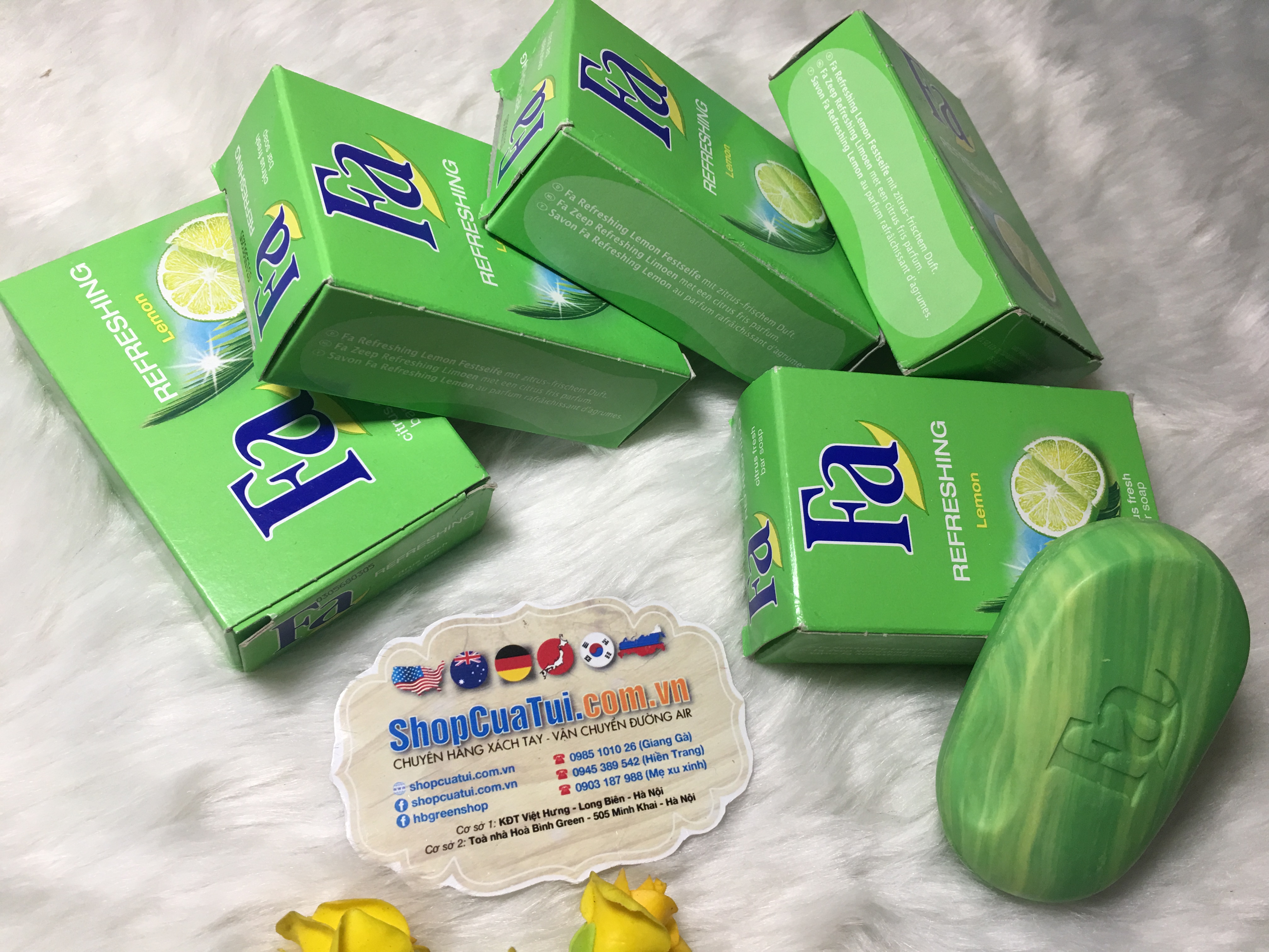 Xà bông tắm Fa, chuẩn xịn Đức 100g