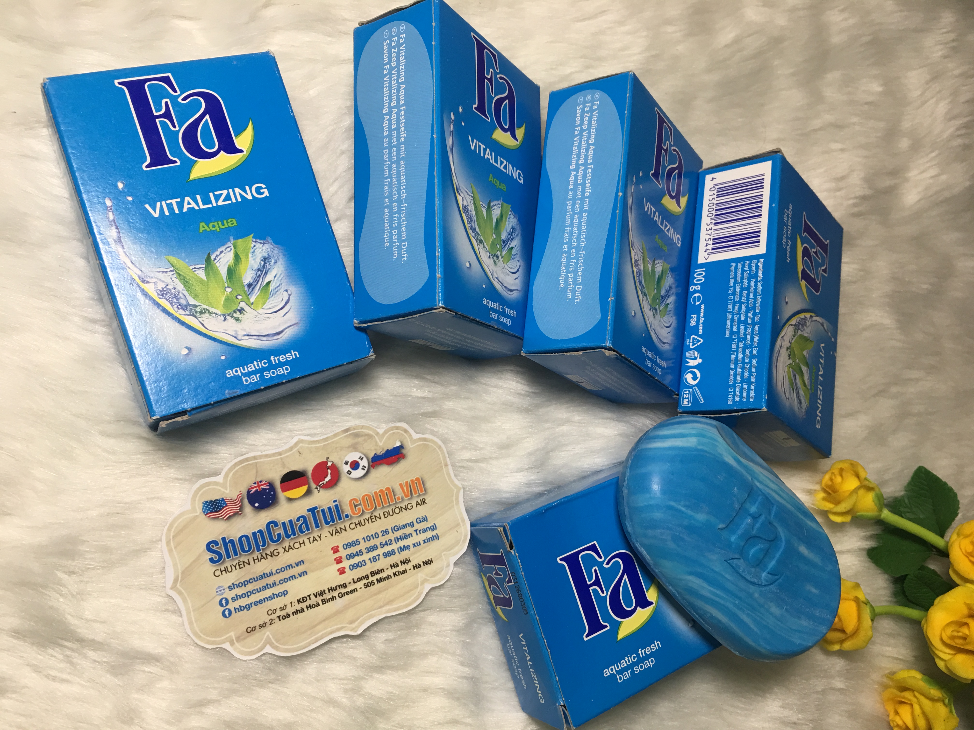 Xà bông tắm Fa, chuẩn xịn Đức 100g