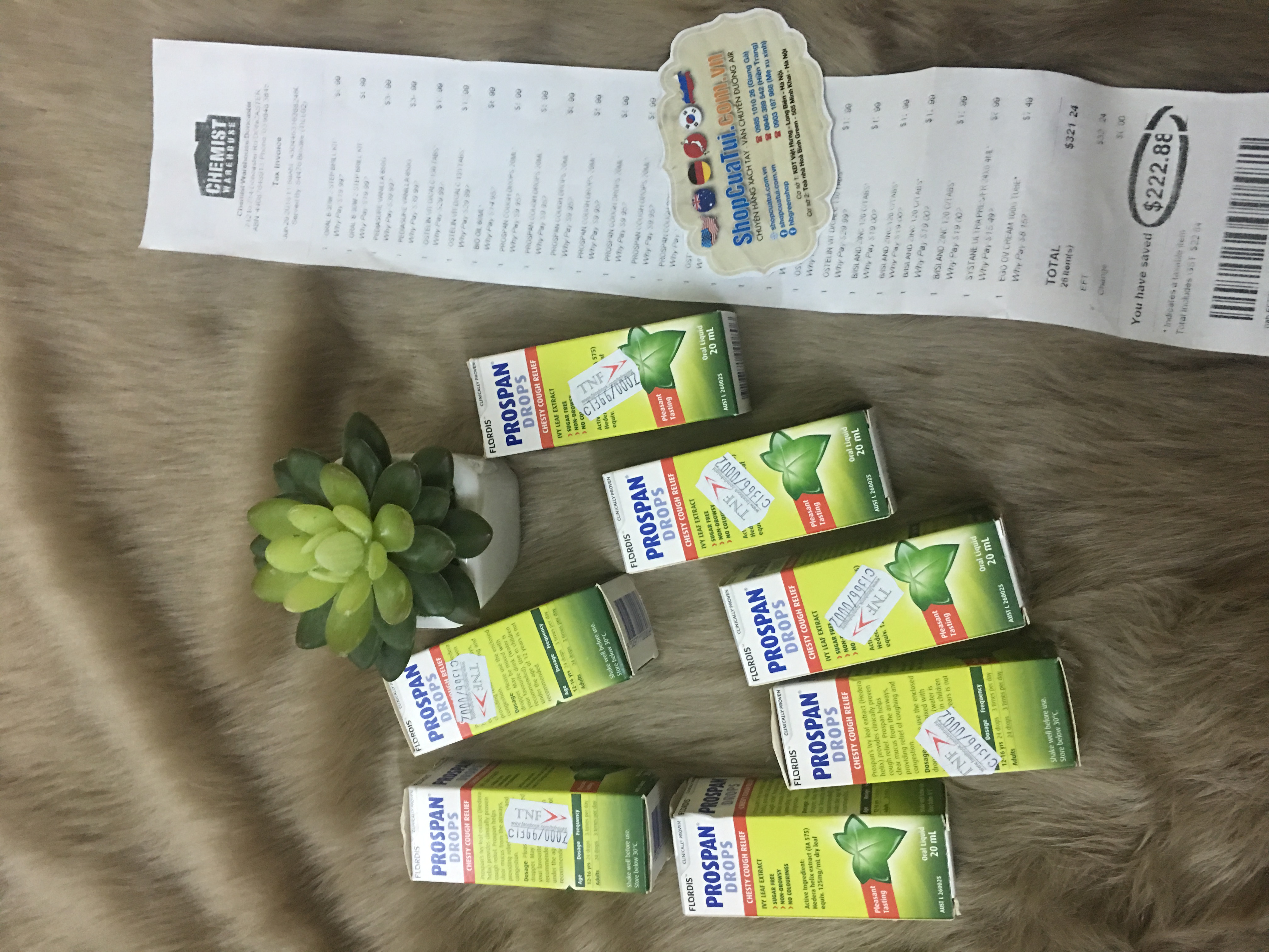 Tinh chất thuốc chữa ho Prospan Infant Drops Úc (20ml)