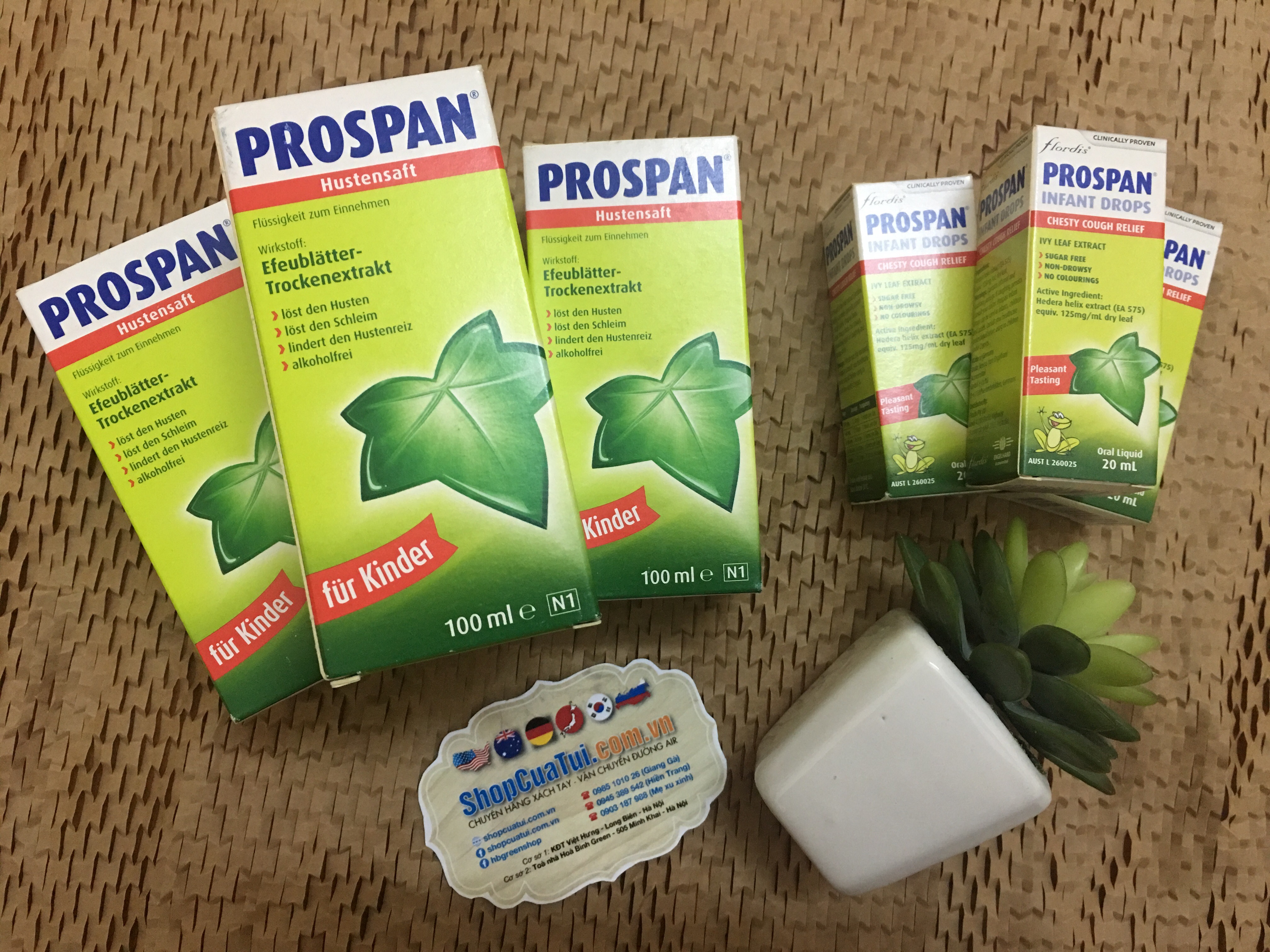 Tinh chất thuốc chữa ho Prospan Infant Drops Úc (20ml)
