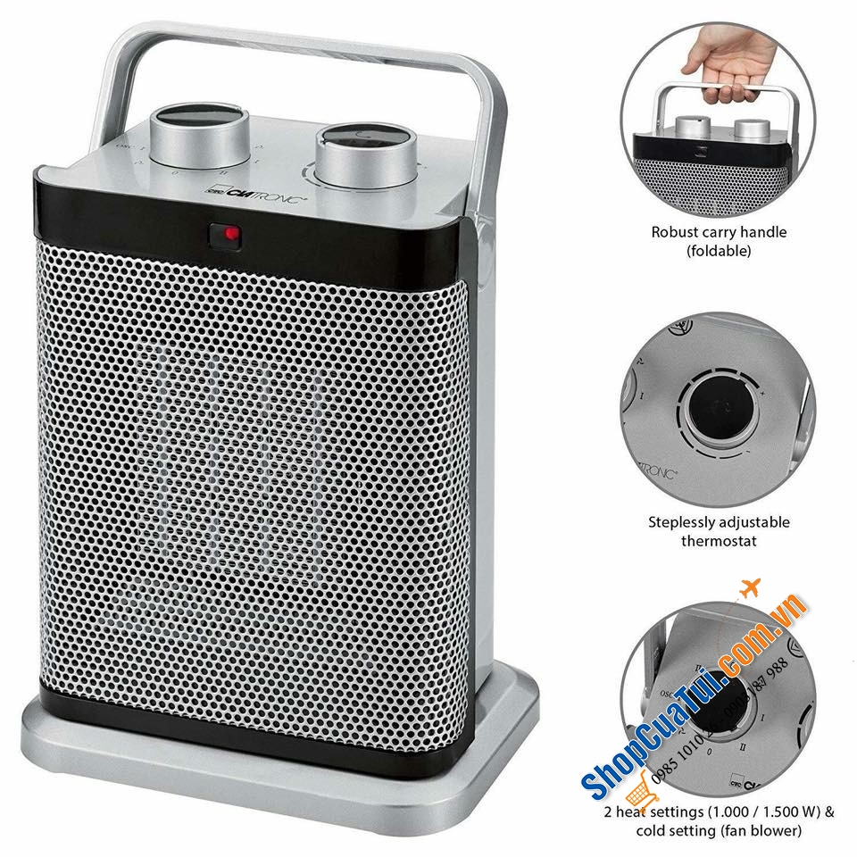 Quạt sưởi Clatronic HL 3631 Heizlüfter